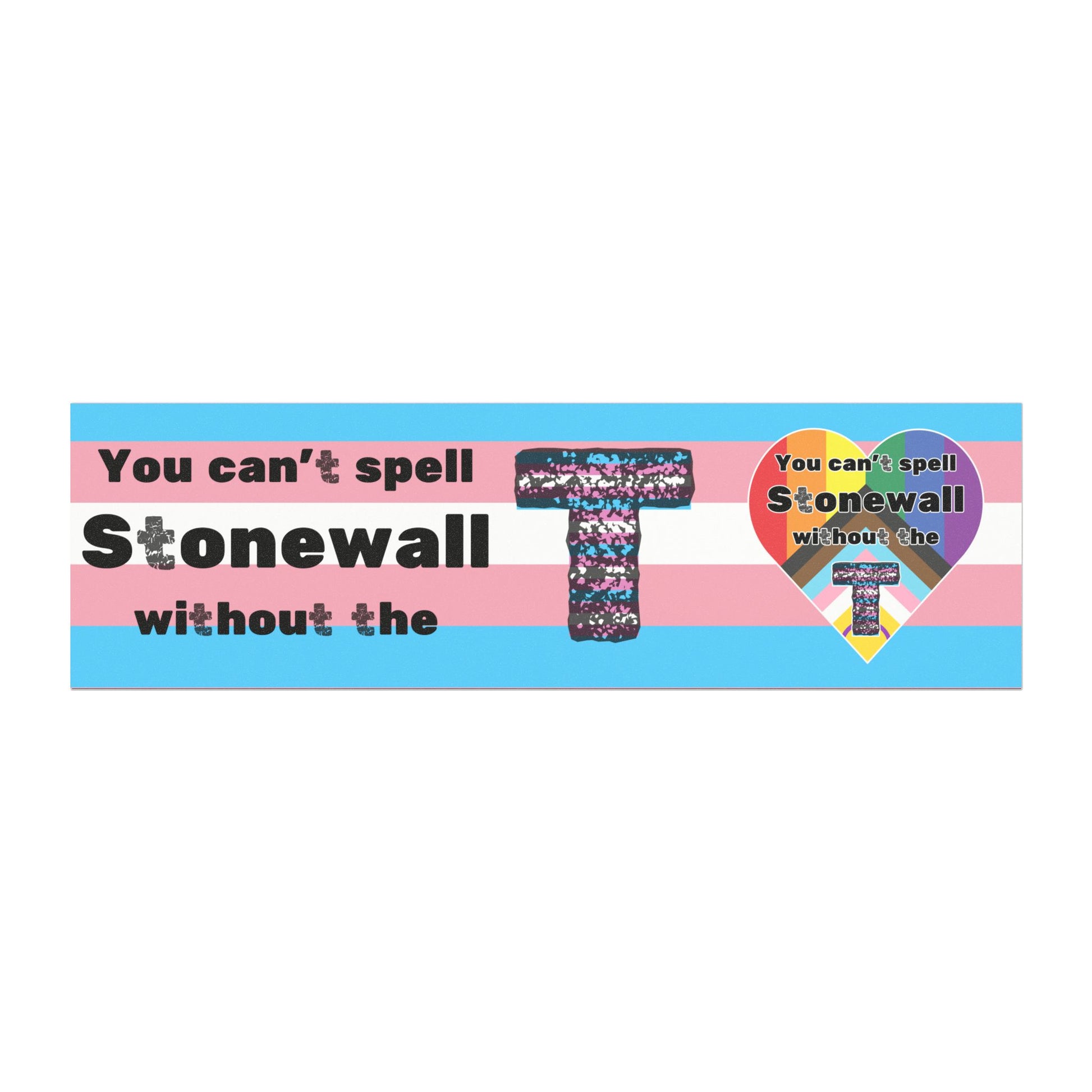Can't Spell Stonewall Car Magnets