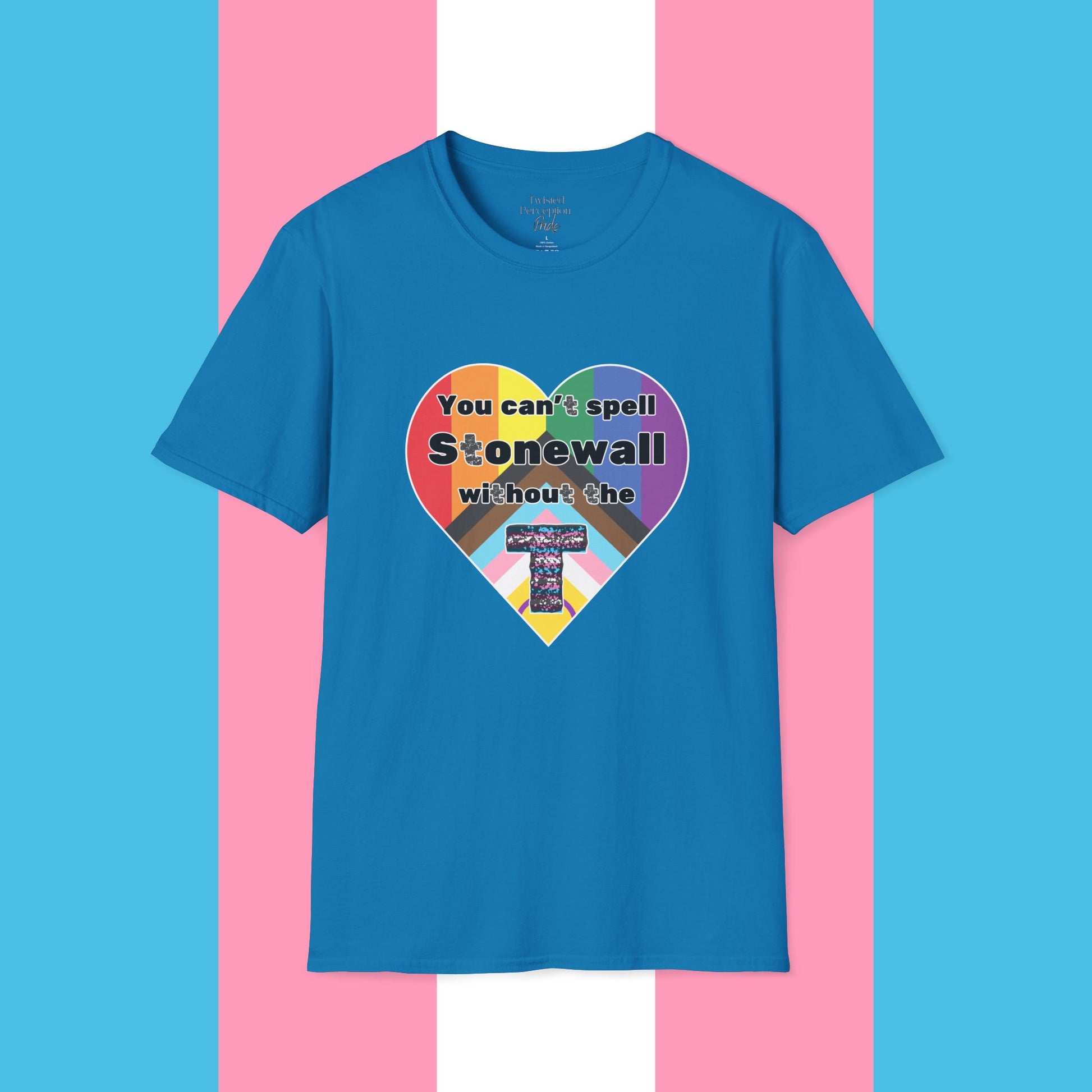 Can't Spell Stonewall Gender Neutral Softstyle T-shirt