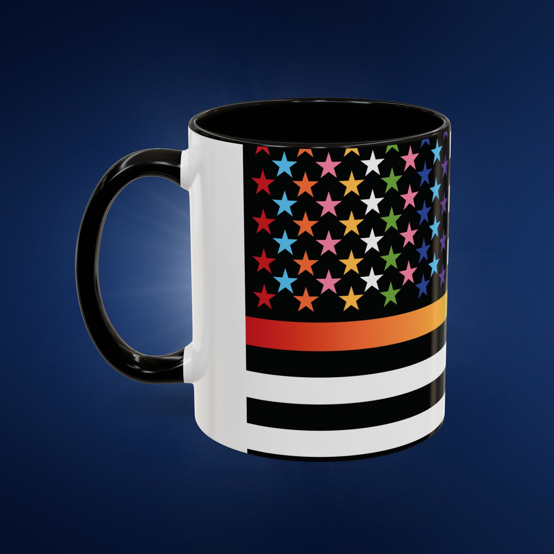 Thin Queer Line Colorful Mug, 11&15oz