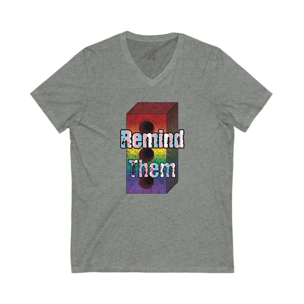 Remind Them Stonewall Inspired V-Neck T-shirt