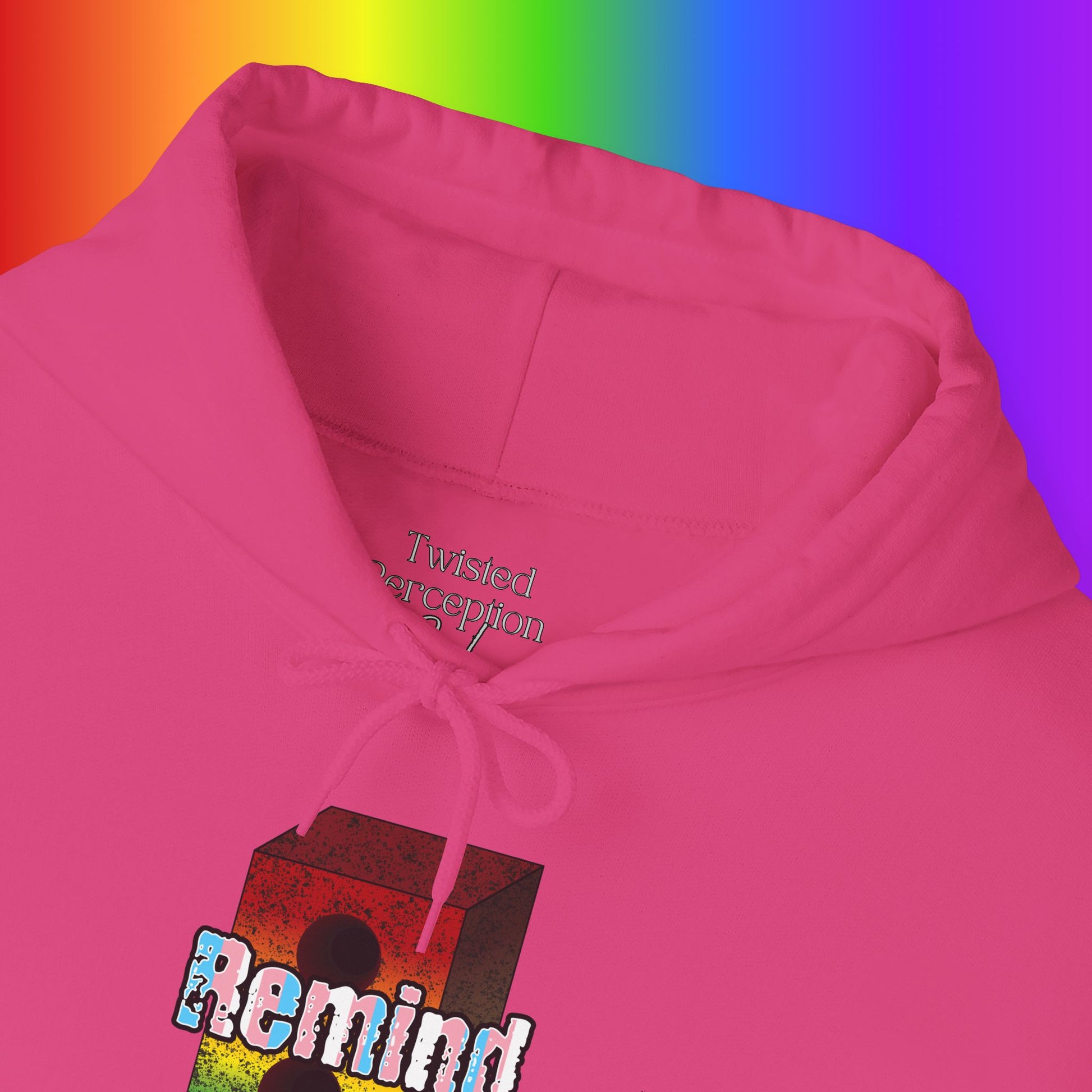 Remind Them Stonewall Brick Heavy Blend Hoodie
