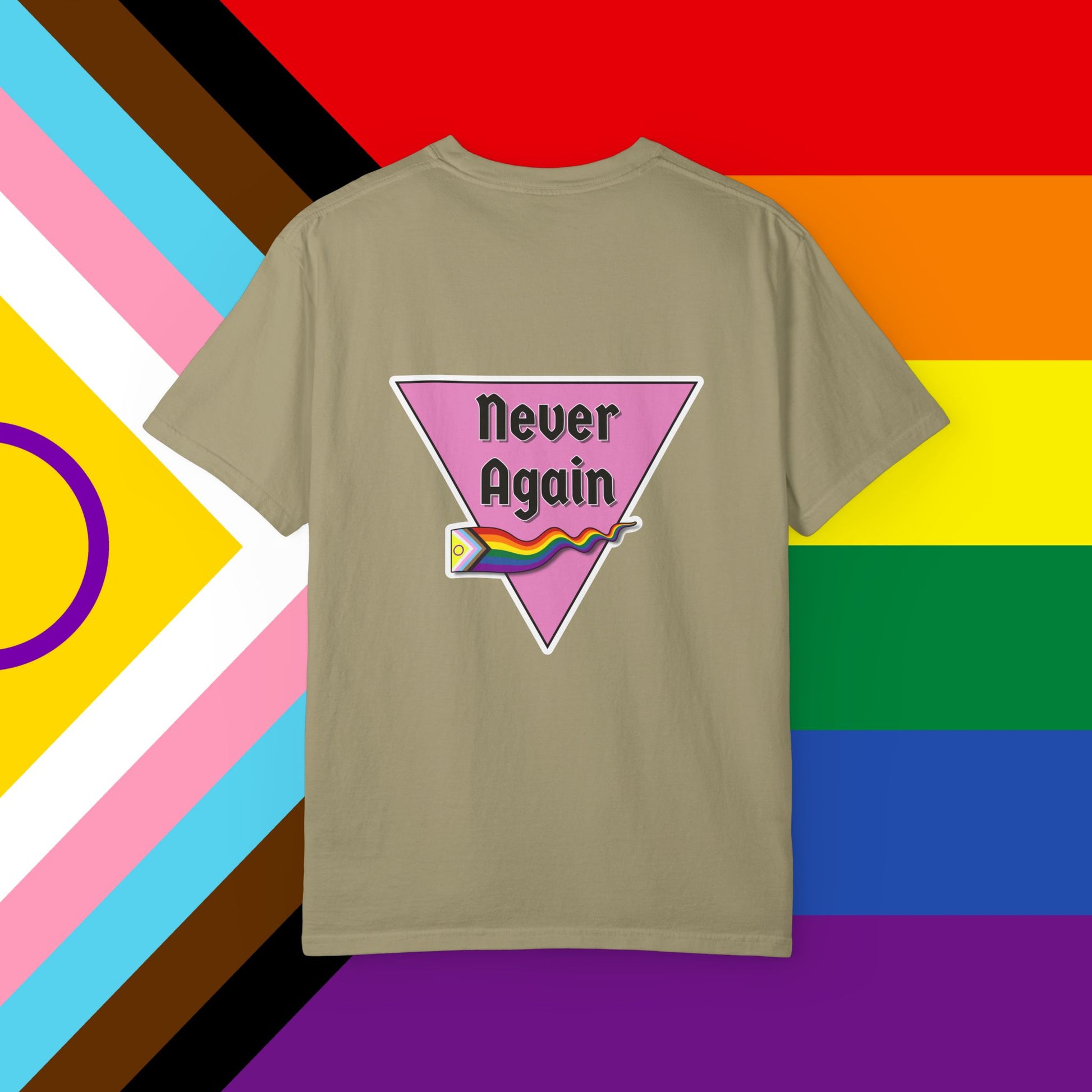 Never Again Garment-Dyed T-shirt
