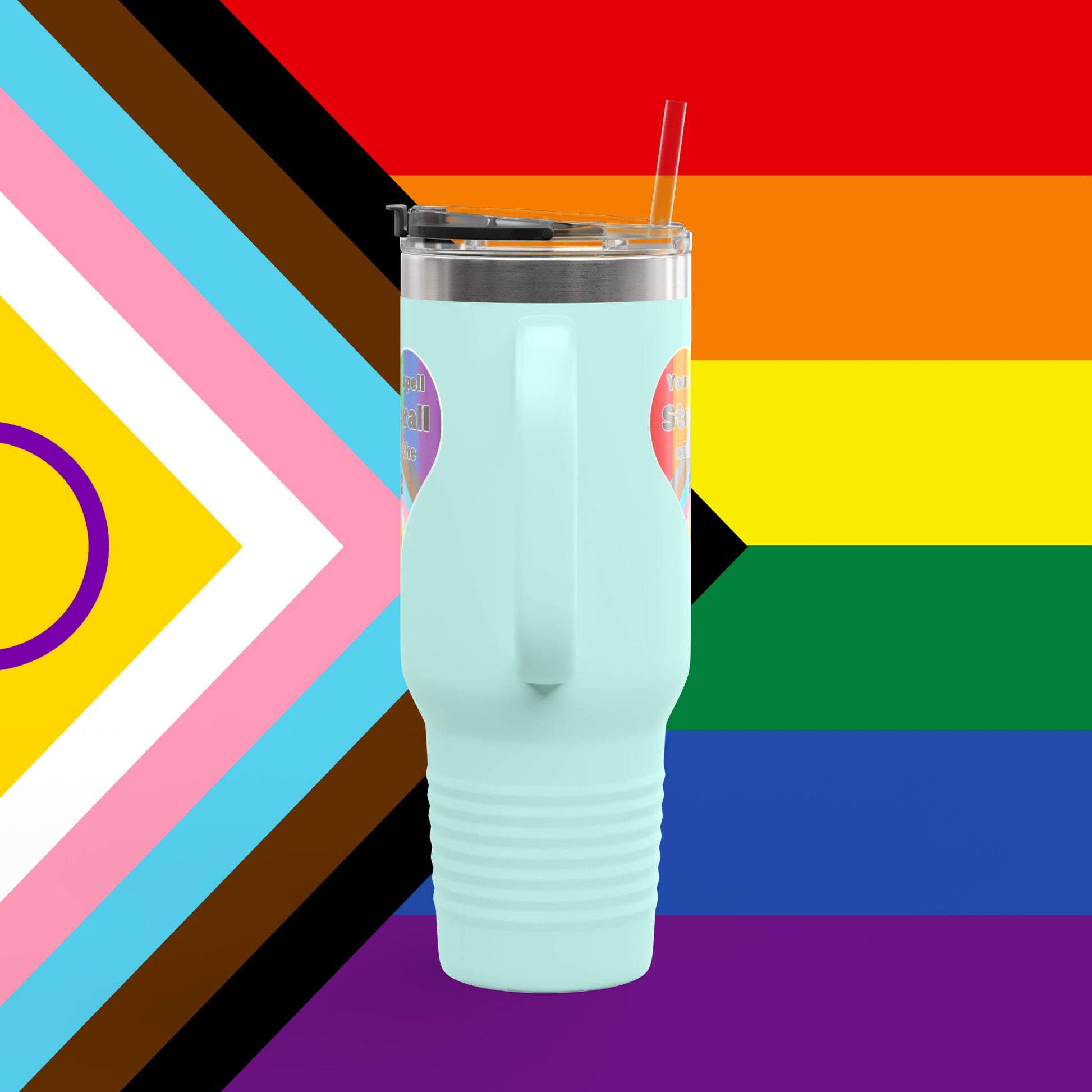 You Can't Spell Stonewall Without The T Insulated Travel Mug - 40oz