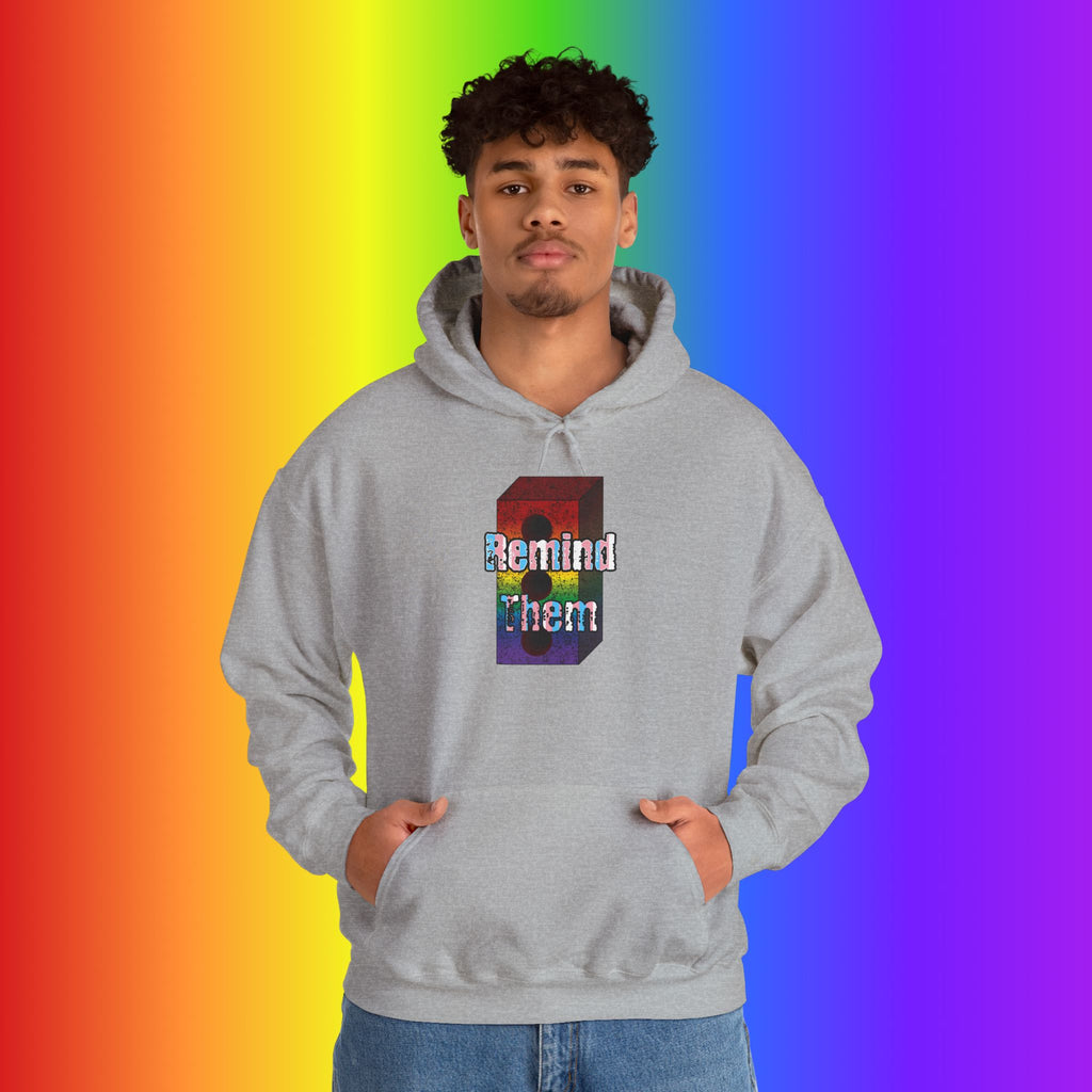 Remind Them Stonewall Brick Heavy Blend Hoodie