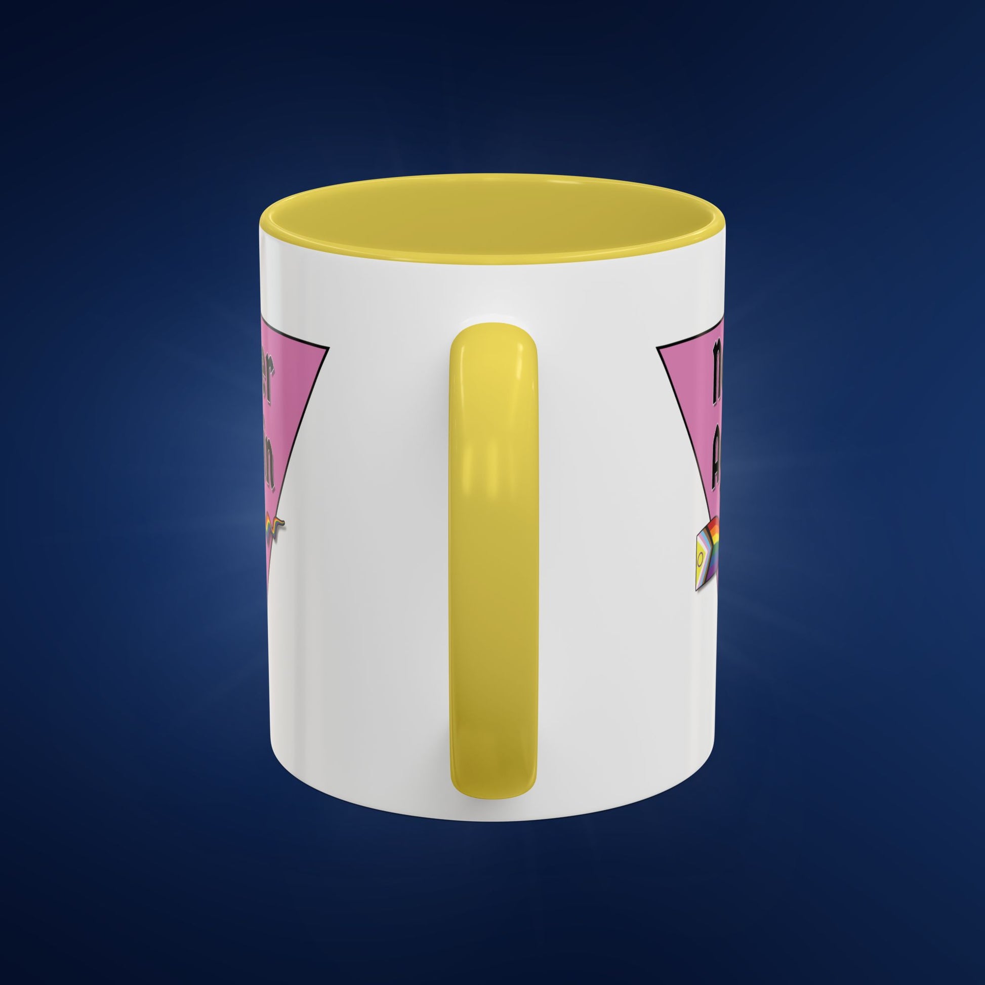 Colorful Pride Mug - "Never Again" - 11oz & 15oz Options