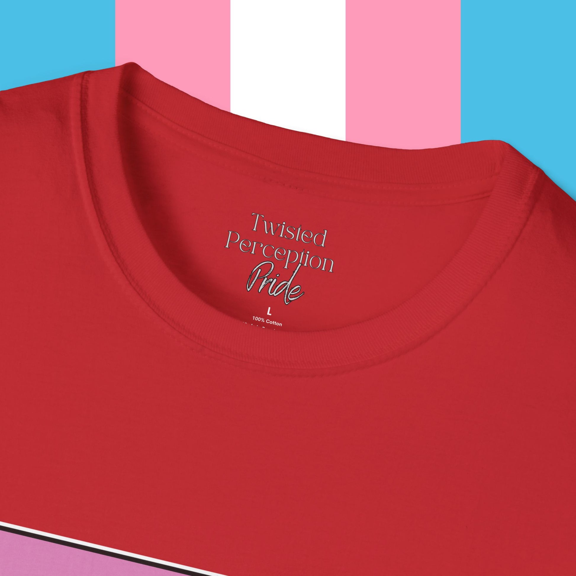 Never Again Bold Letters Gender Neutral Softstyle T-Shirt