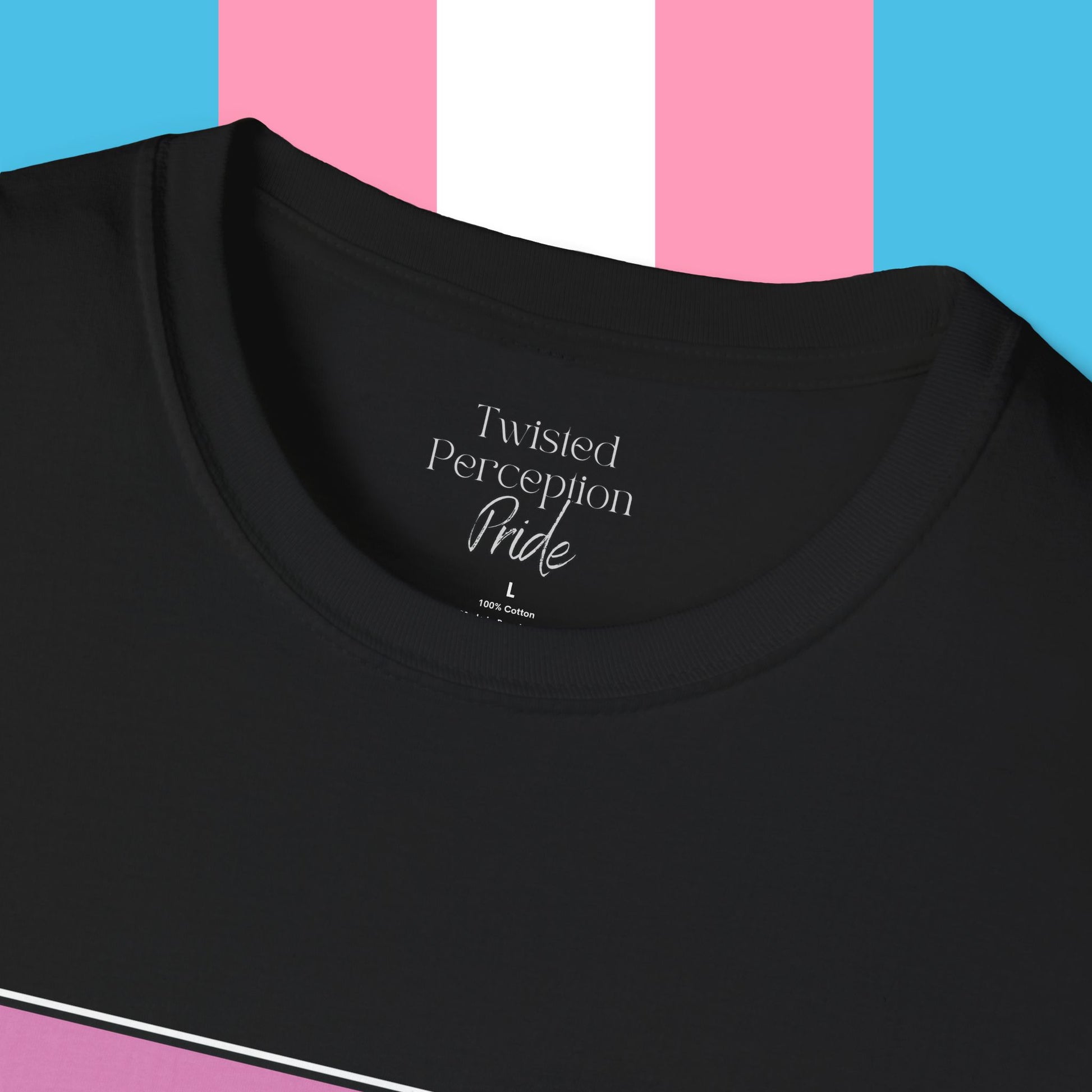 Never Again Bold Letters Gender Neutral Softstyle T-Shirt