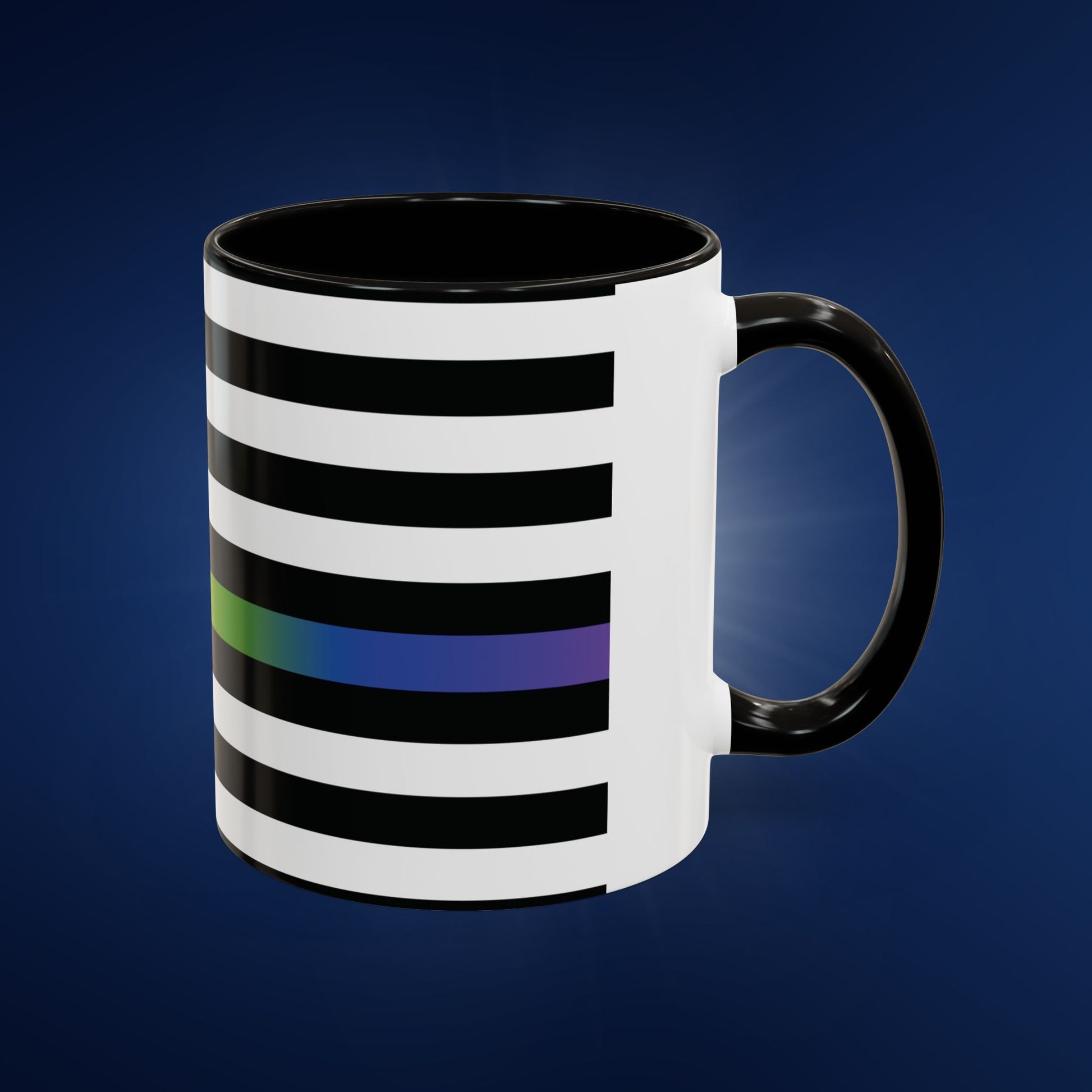 Thin Queer Line Colorful Mug, 11&15oz