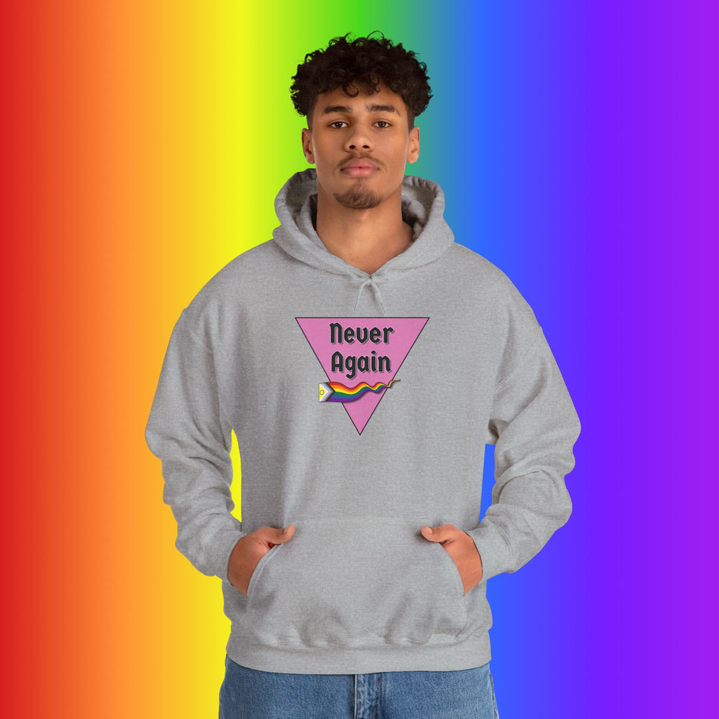 Never Again Heavy Blend Hoodie