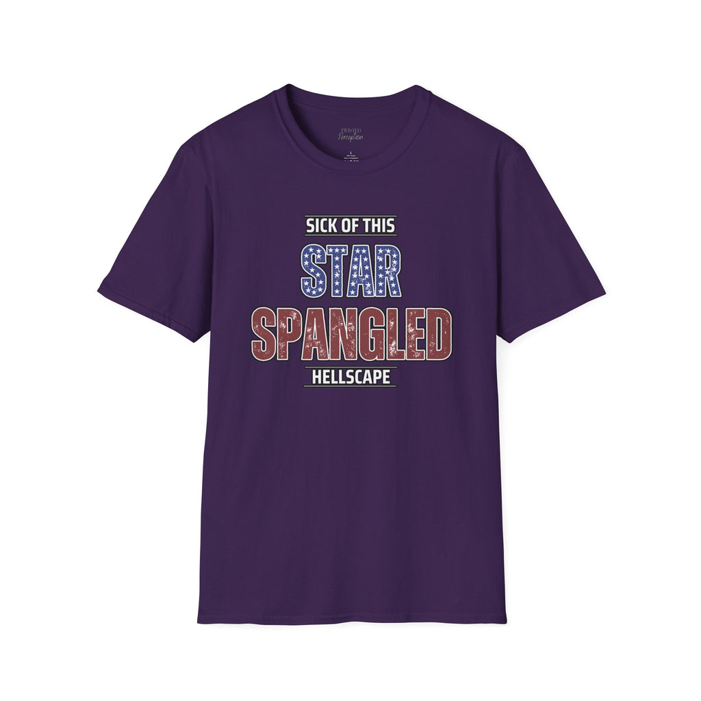 Star Spangled Hellscape Softstyle T-Shirt