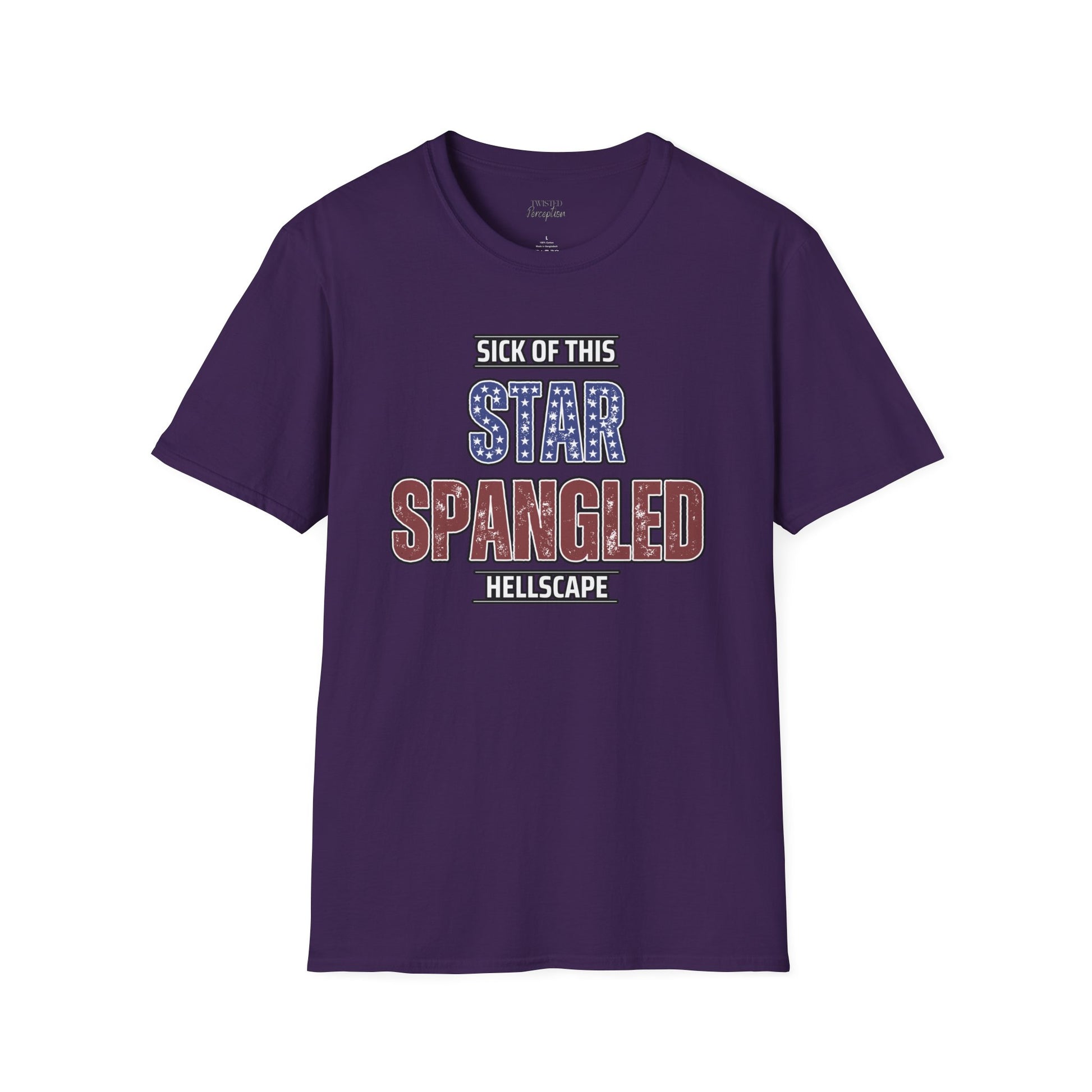 Star Spangled Hellscape Softstyle T-Shirt