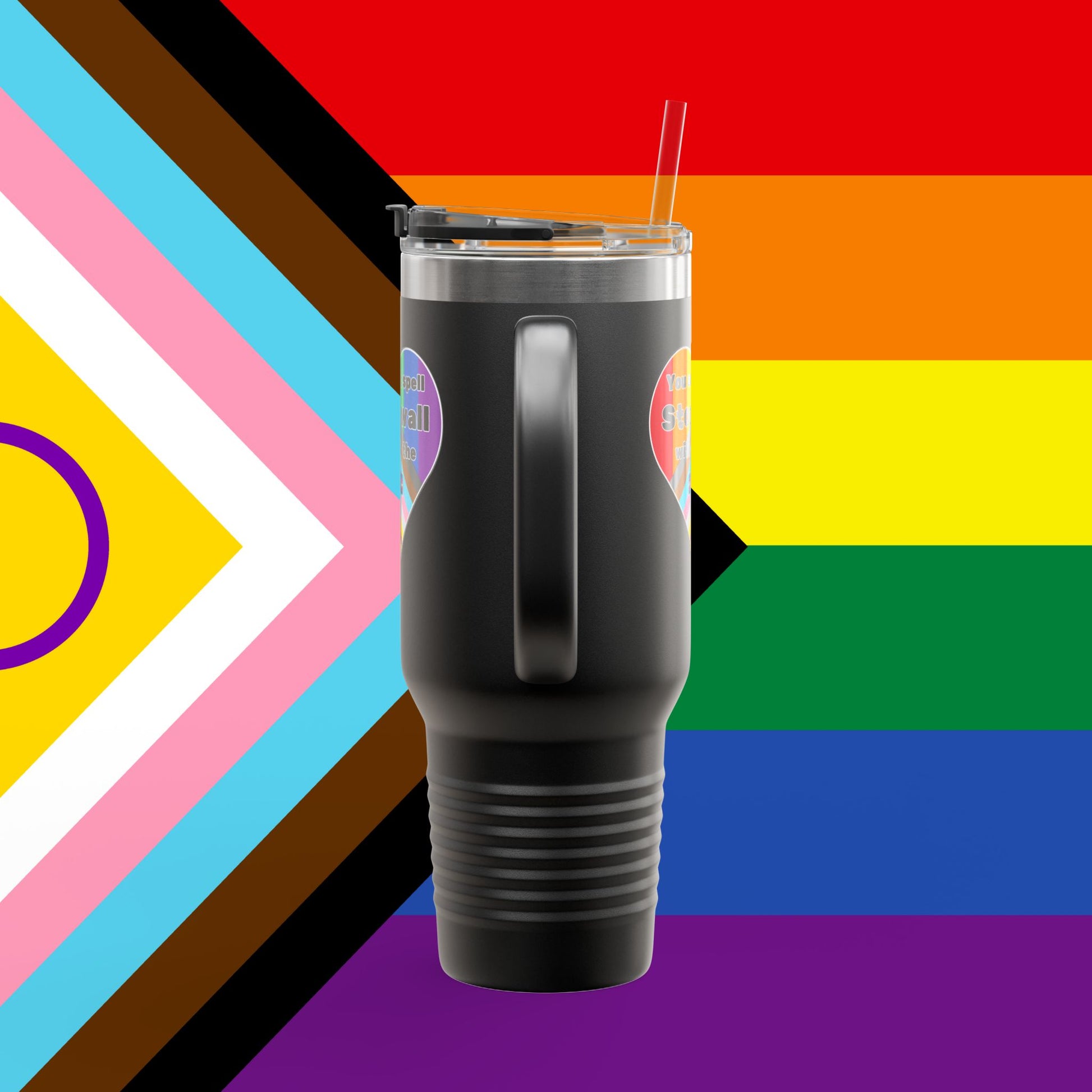 You Can't Spell Stonewall Without The T Insulated Travel Mug - 40oz