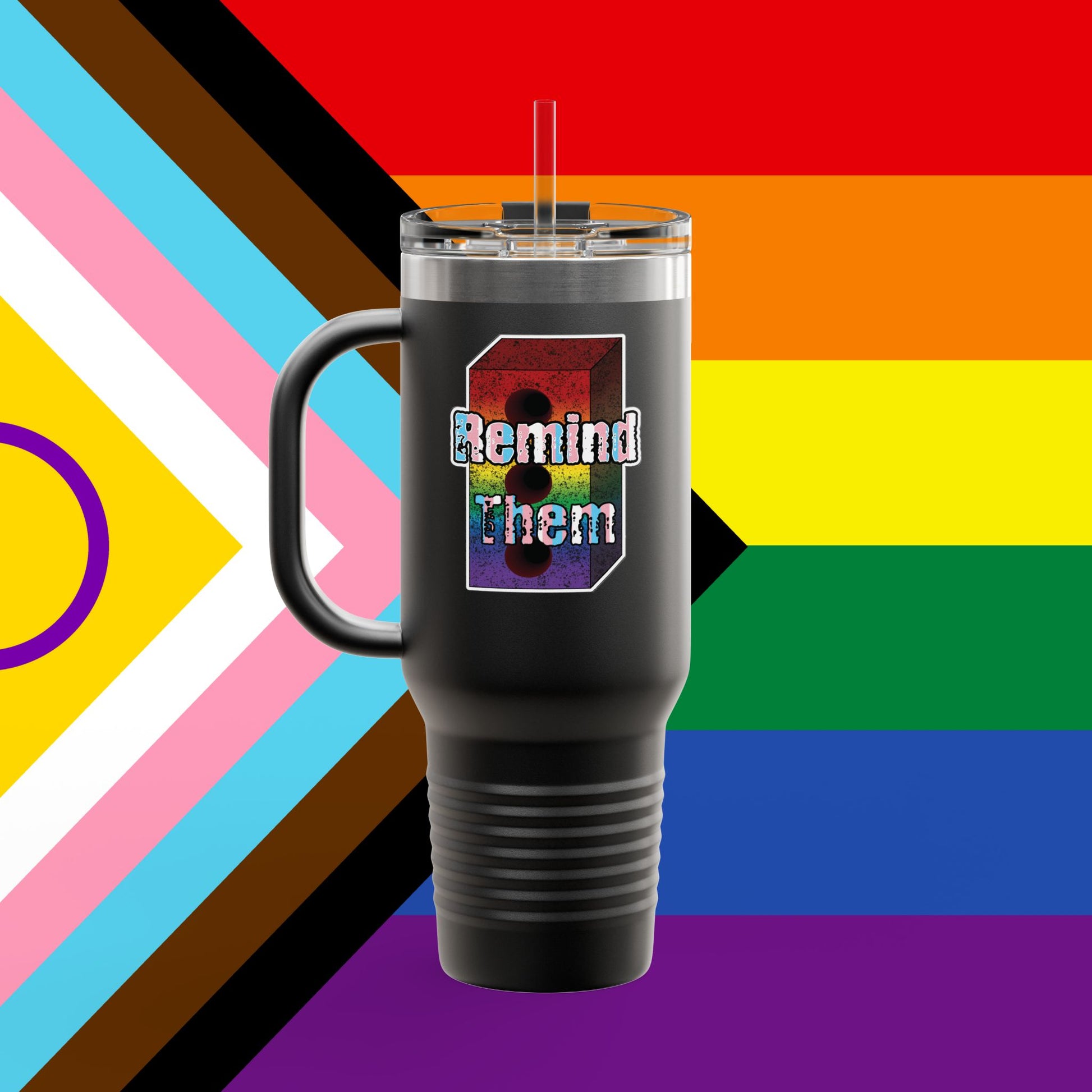 Remind Them Stonewall Inspired Mug, 40oz Insulated Tumbler