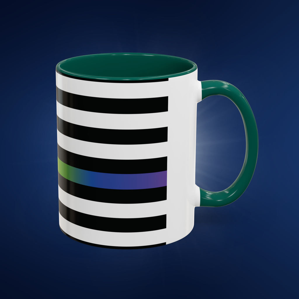 Thin Queer Line Colorful Mug, 11&15oz