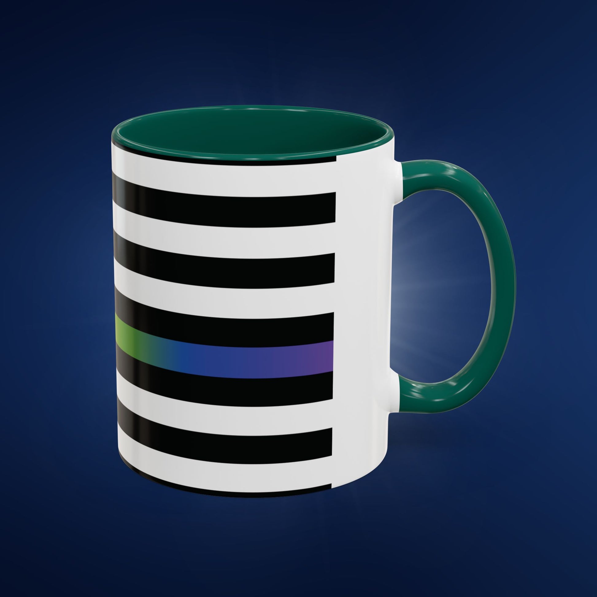 Thin Queer Line Colorful Mug, 11&15oz