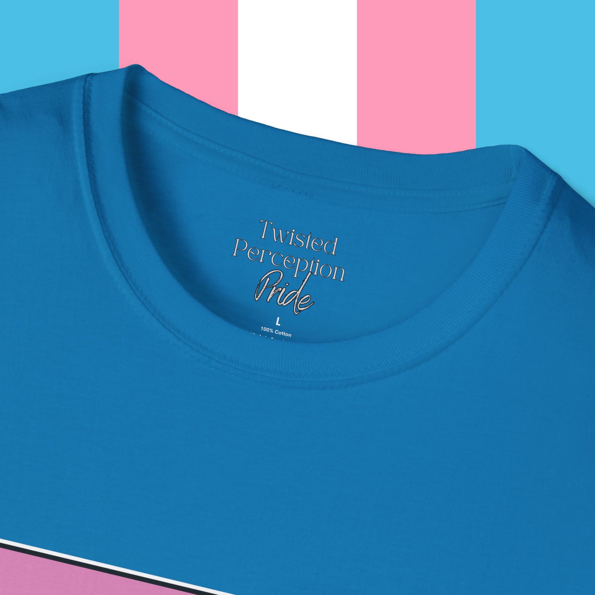 Never Again Bold Letters Gender Neutral Softstyle T-Shirt