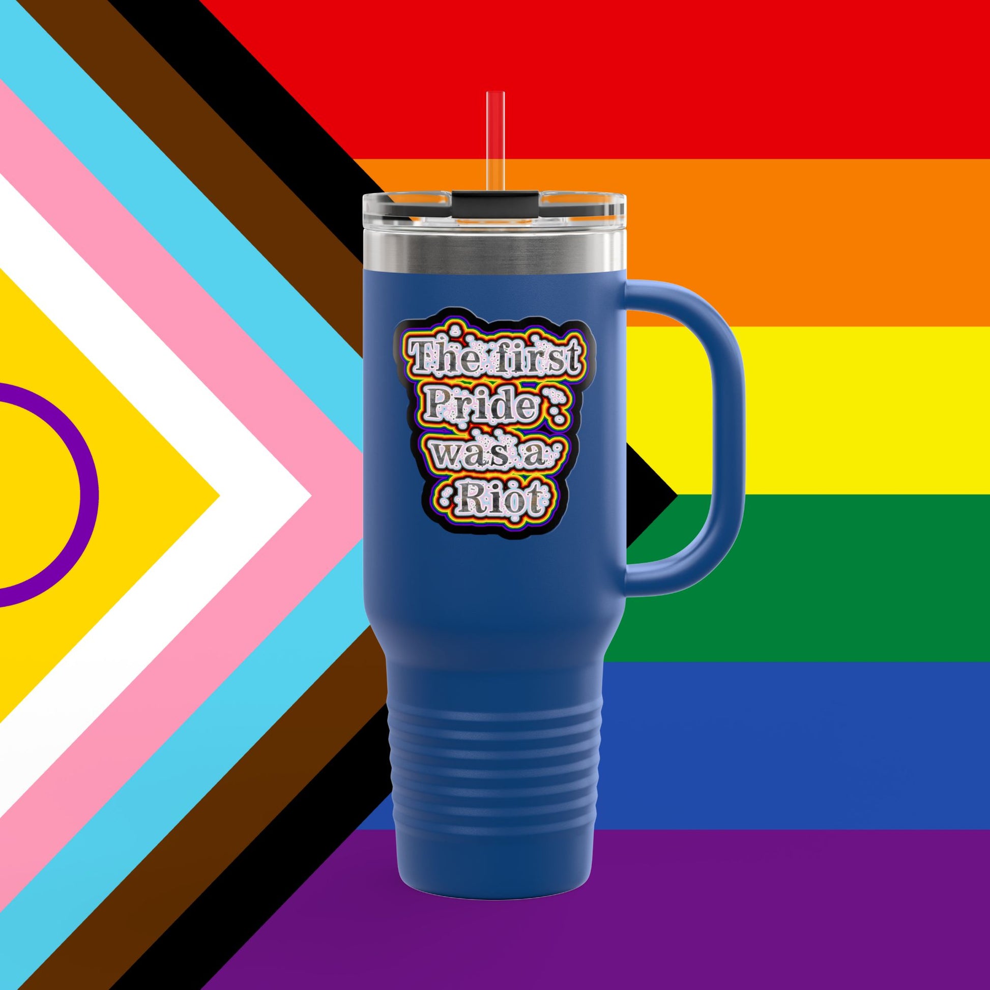 First Pride 40oz Insulated Travel Mug