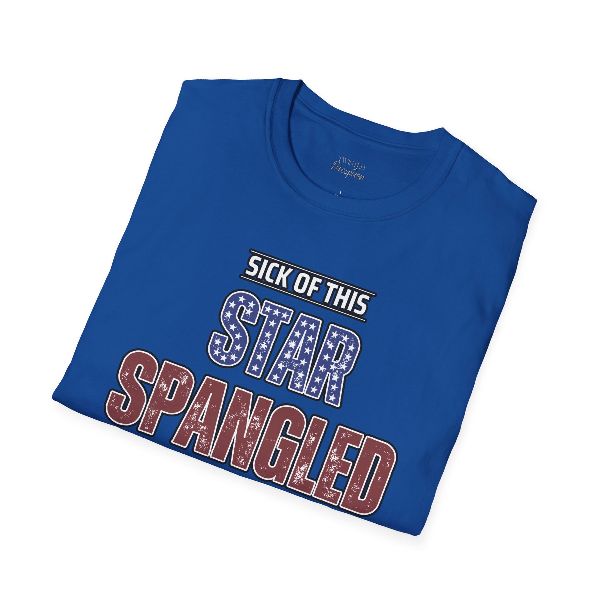 Star Spangled Hellscape Softstyle T-Shirt