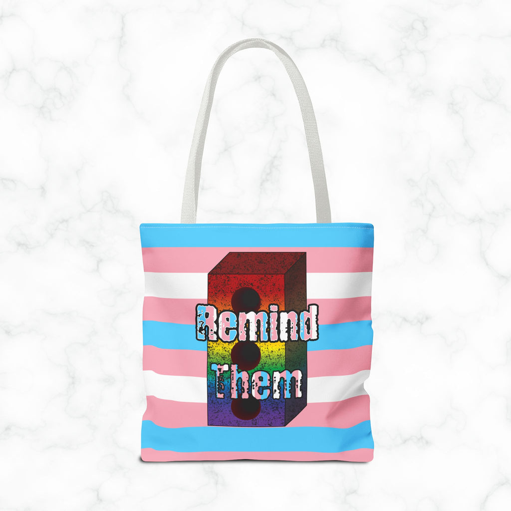 Remind Them Stonewall Brick Tote Bag