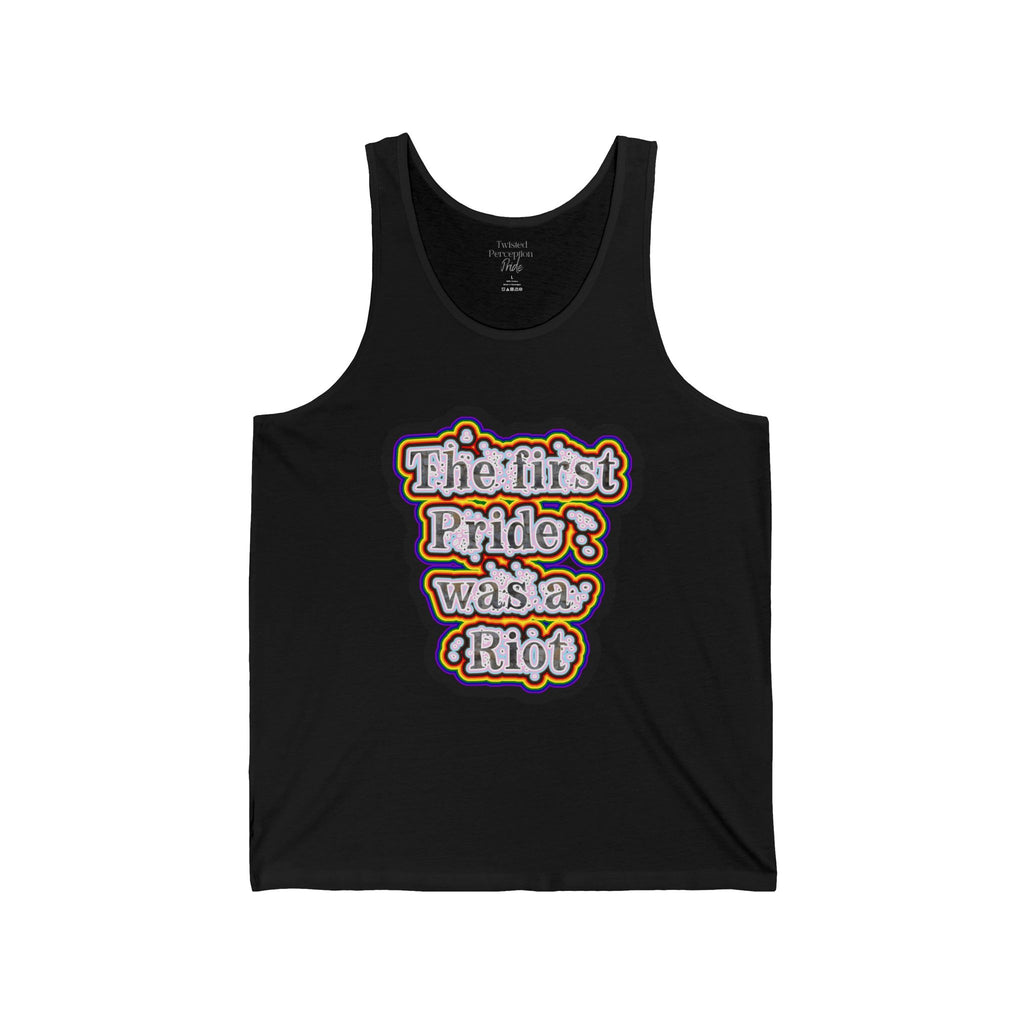 First Pride Riot Jersey Tank Top