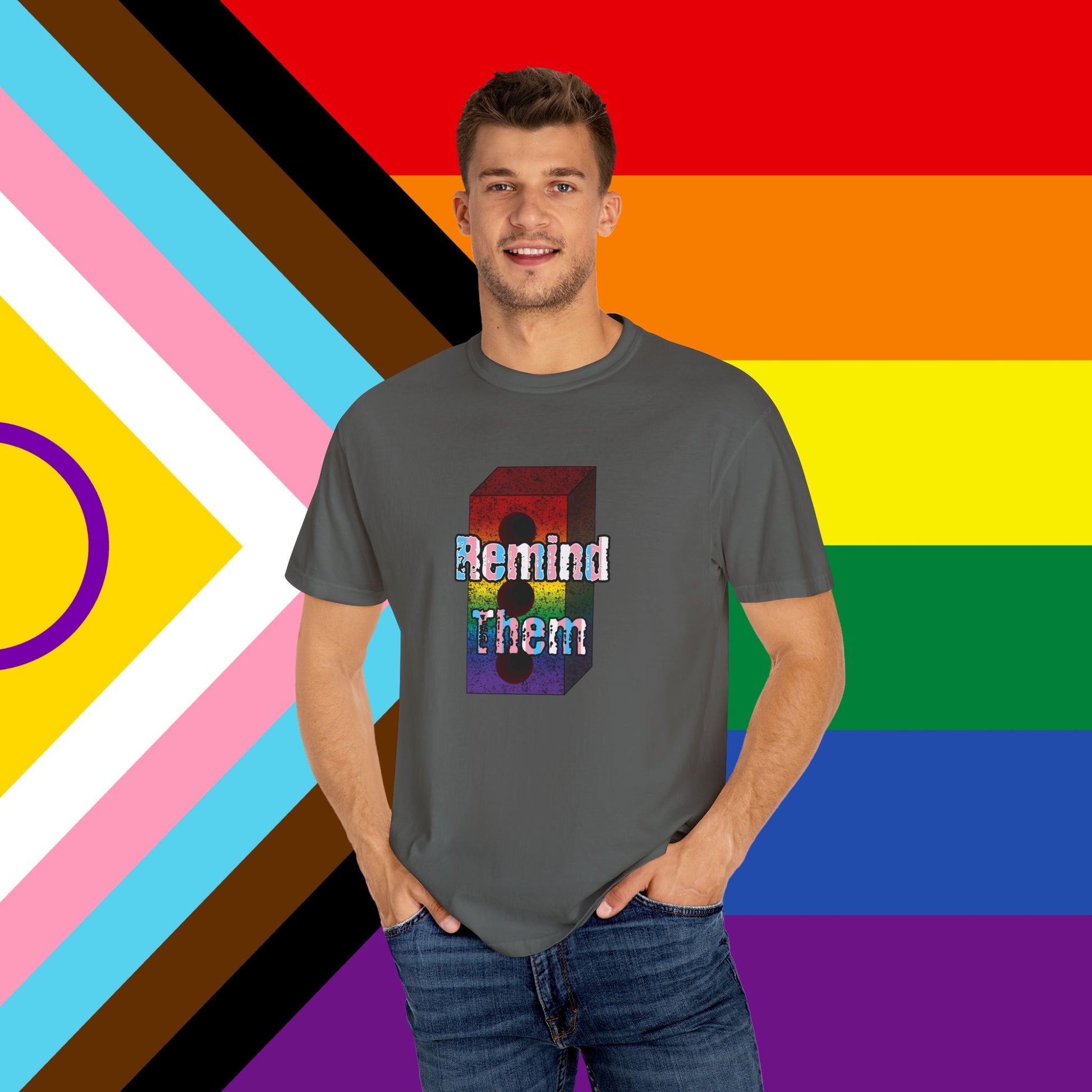 Remind Them Garment-Dyed T-shirt