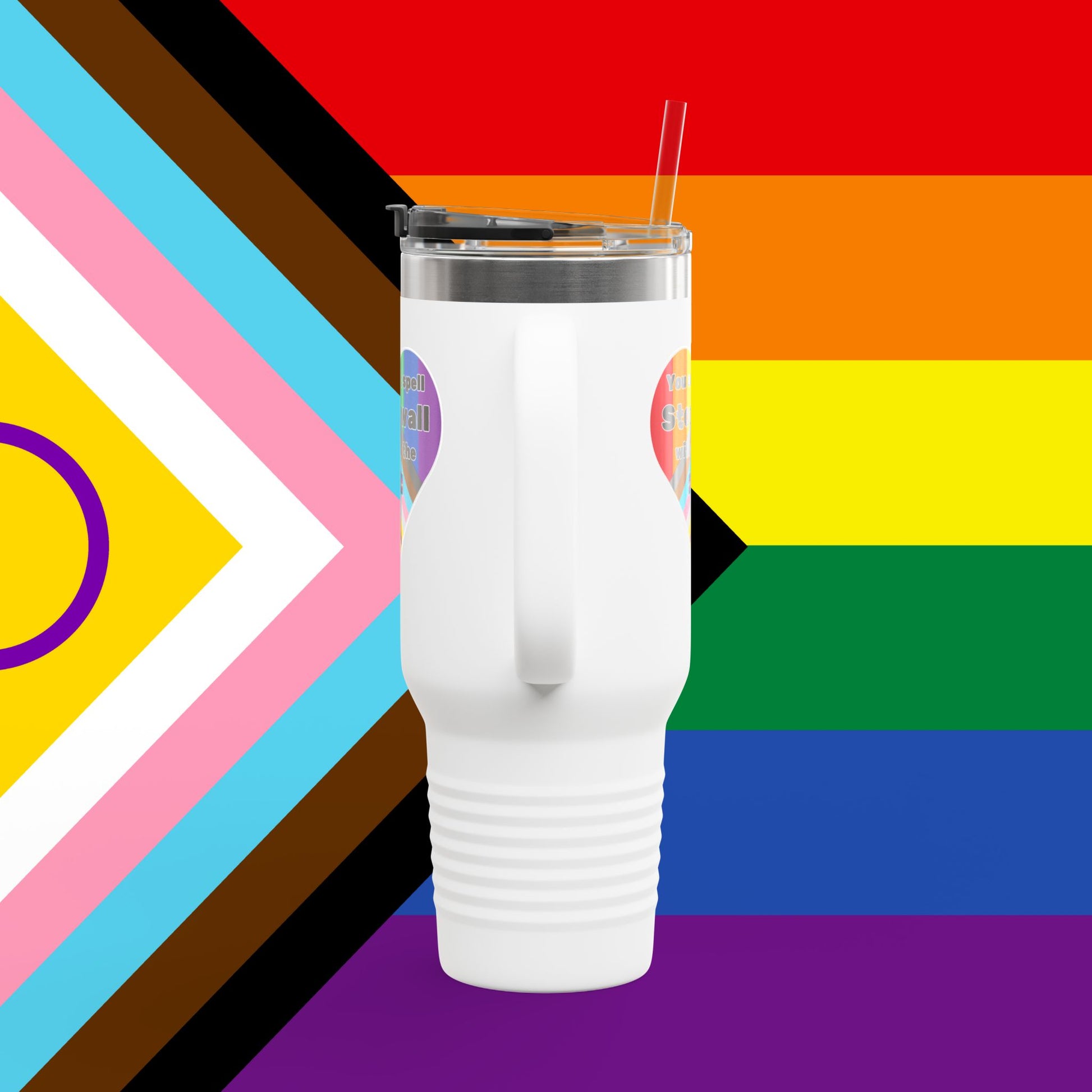 You Can't Spell Stonewall Without The T Insulated Travel Mug - 40oz
