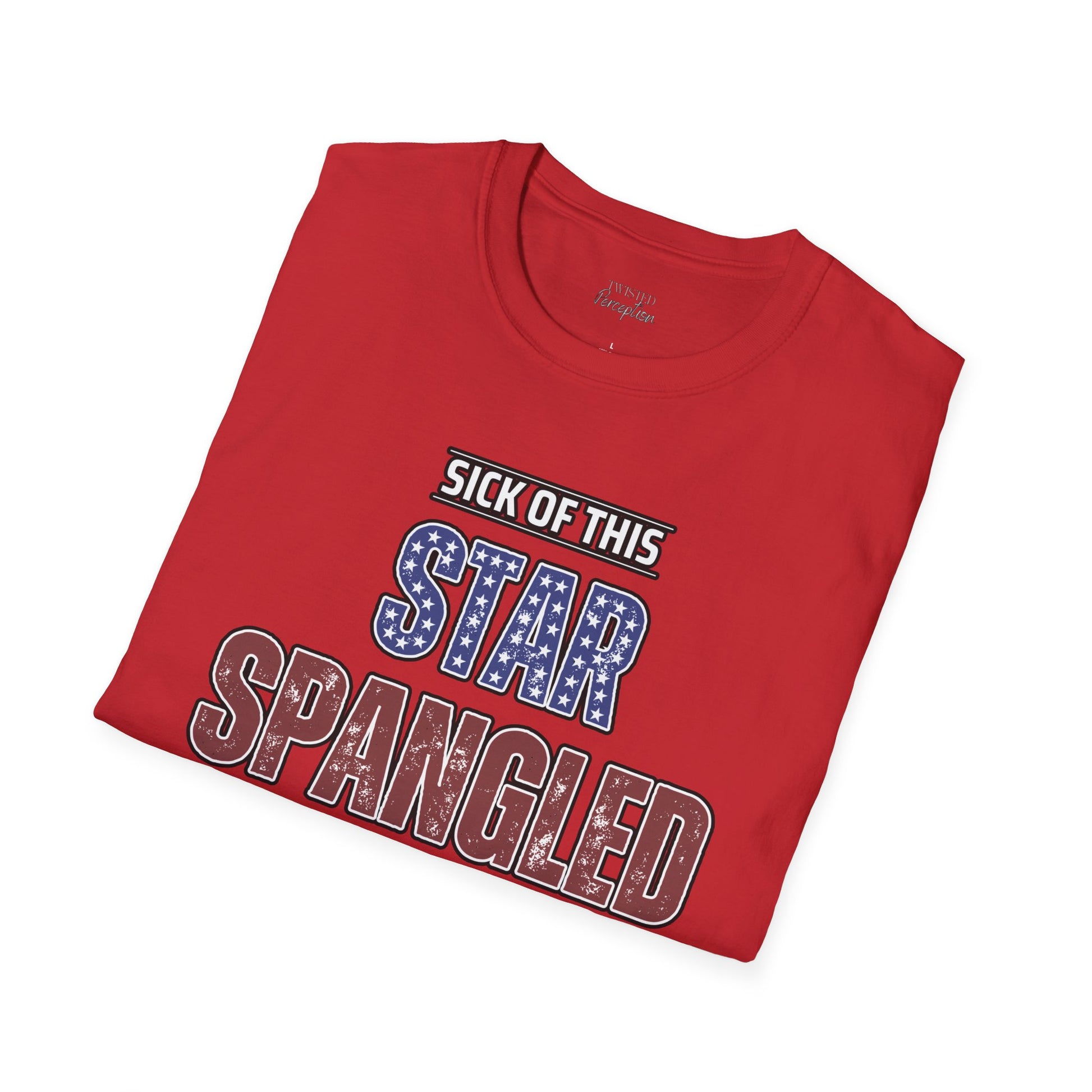Star Spangled Hellscape Softstyle T-Shirt