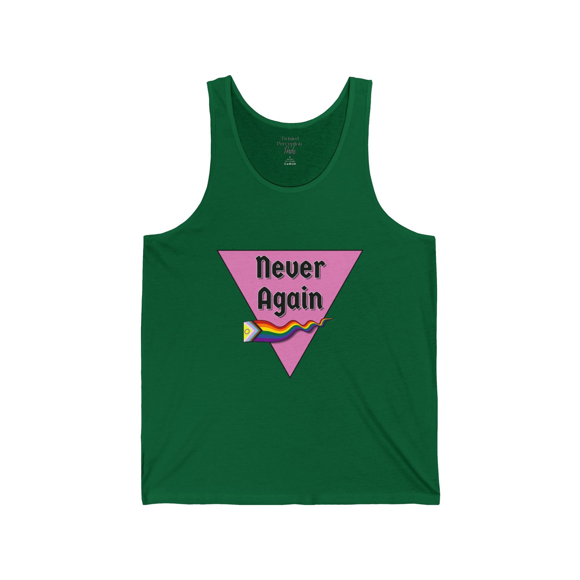 Never Again Pride Jersey Tank