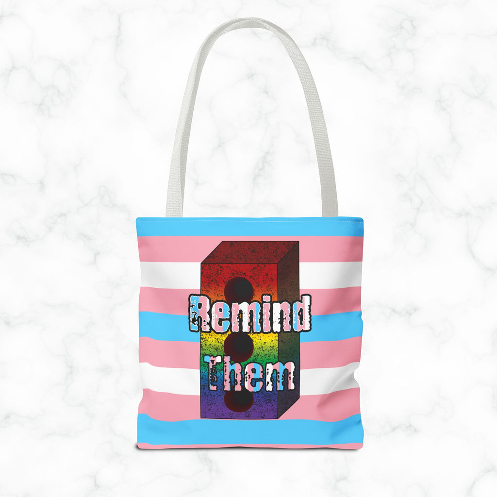 Remind Them Stonewall Brick Tote Bag