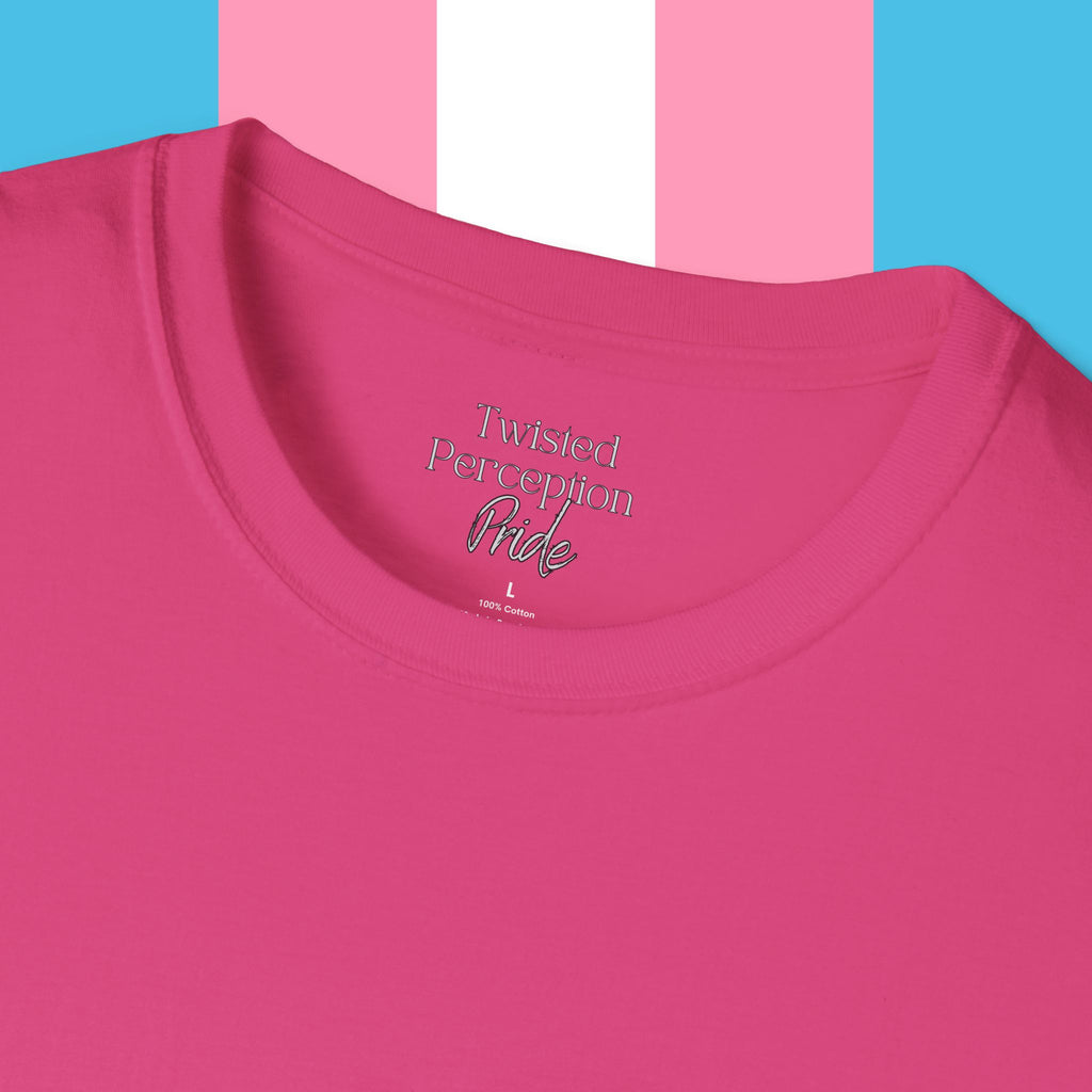 We're Not Going Anywhere Gender Neutral Softstyle Tshirt