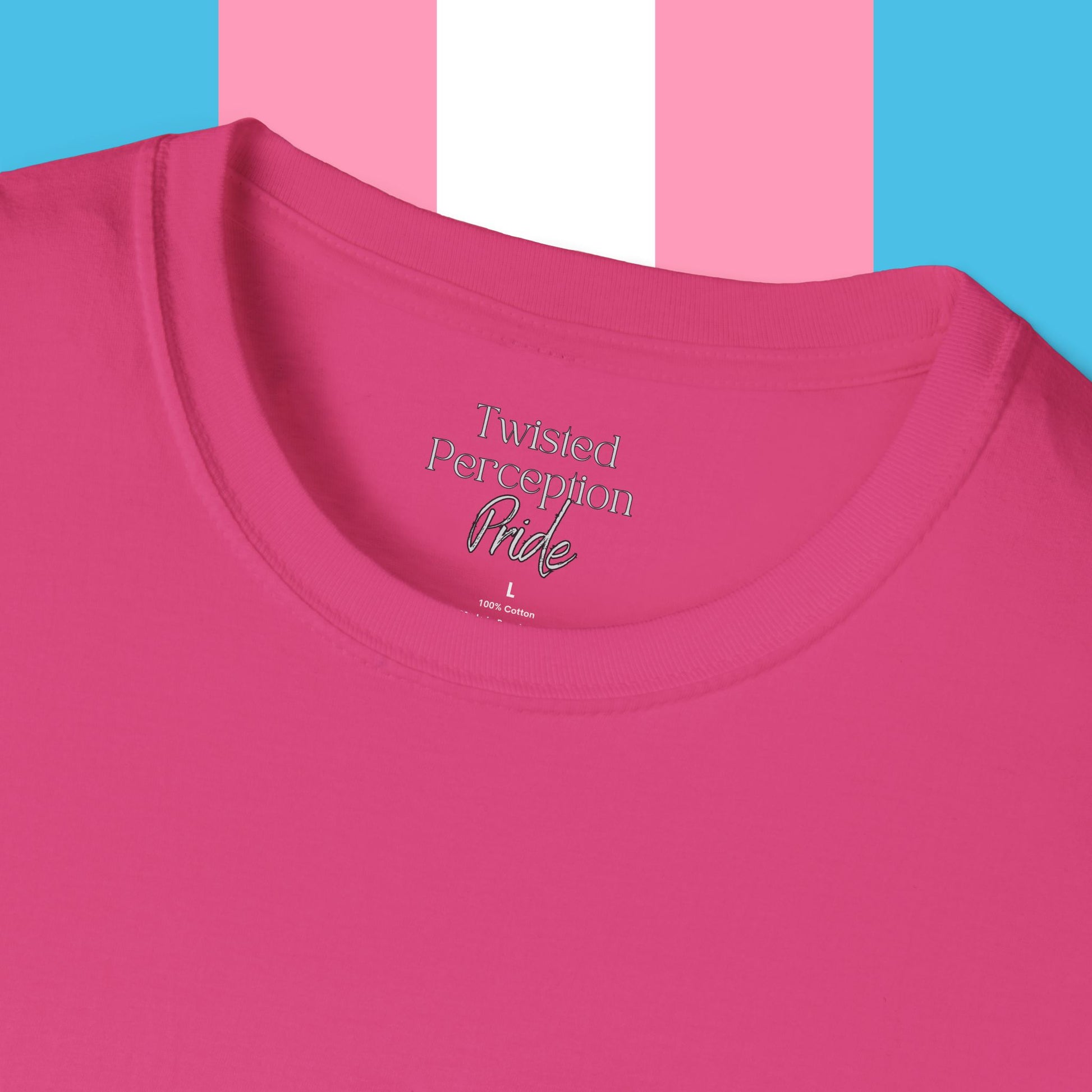 We're Not Going Anywhere Gender Neutral Softstyle Tshirt