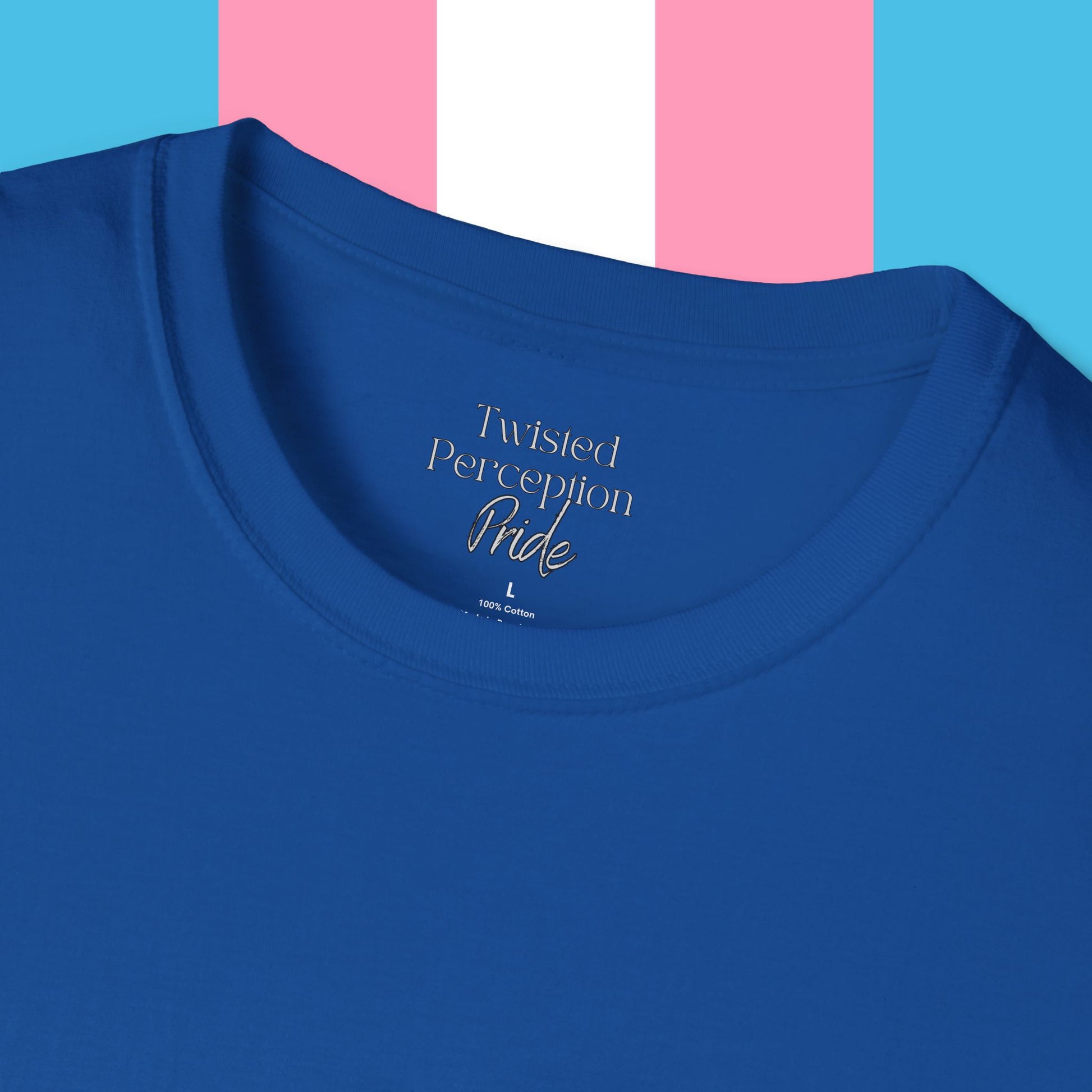 We're Not Going Anywhere Gender Neutral Softstyle Tshirt