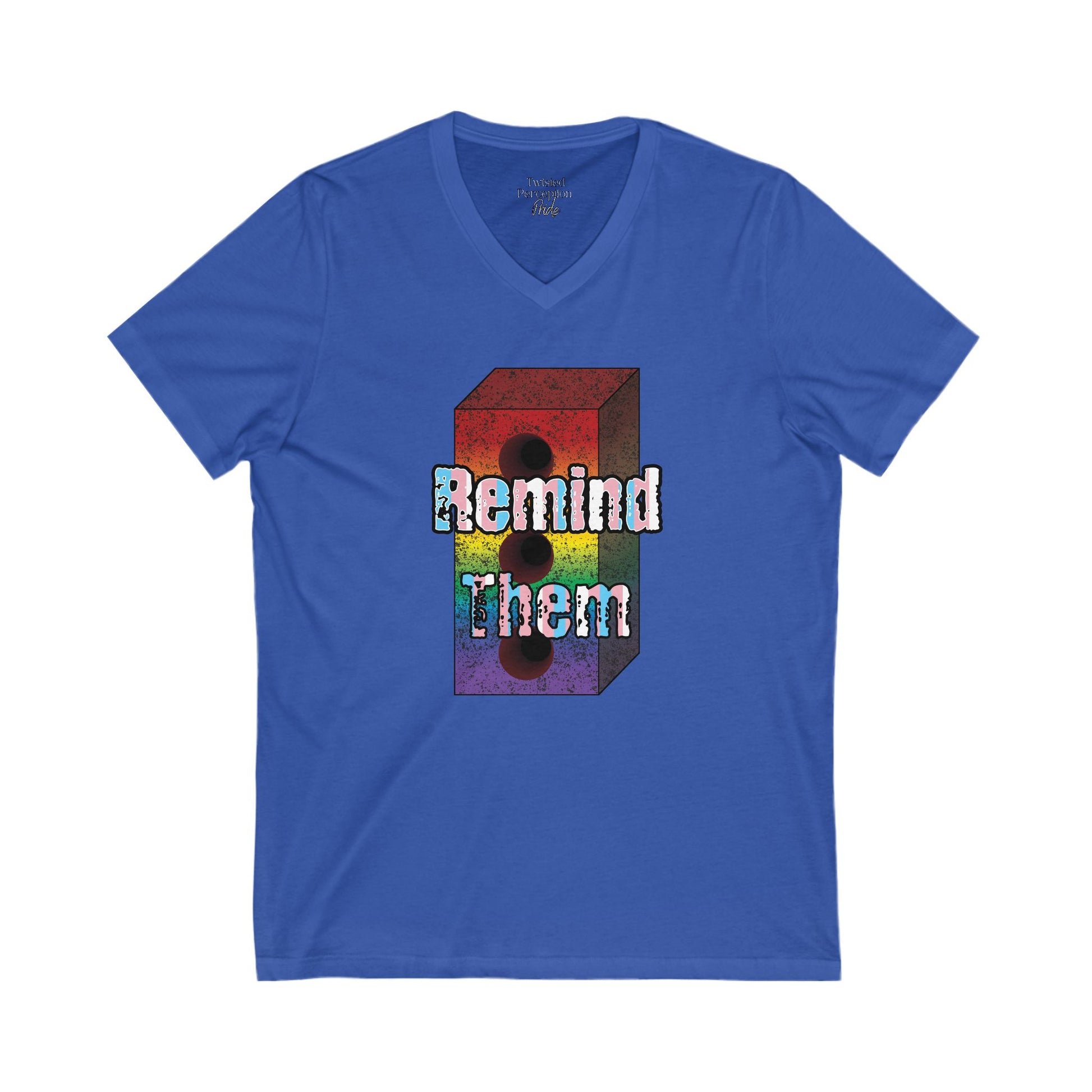 Remind Them Stonewall Inspired V-Neck T-shirt
