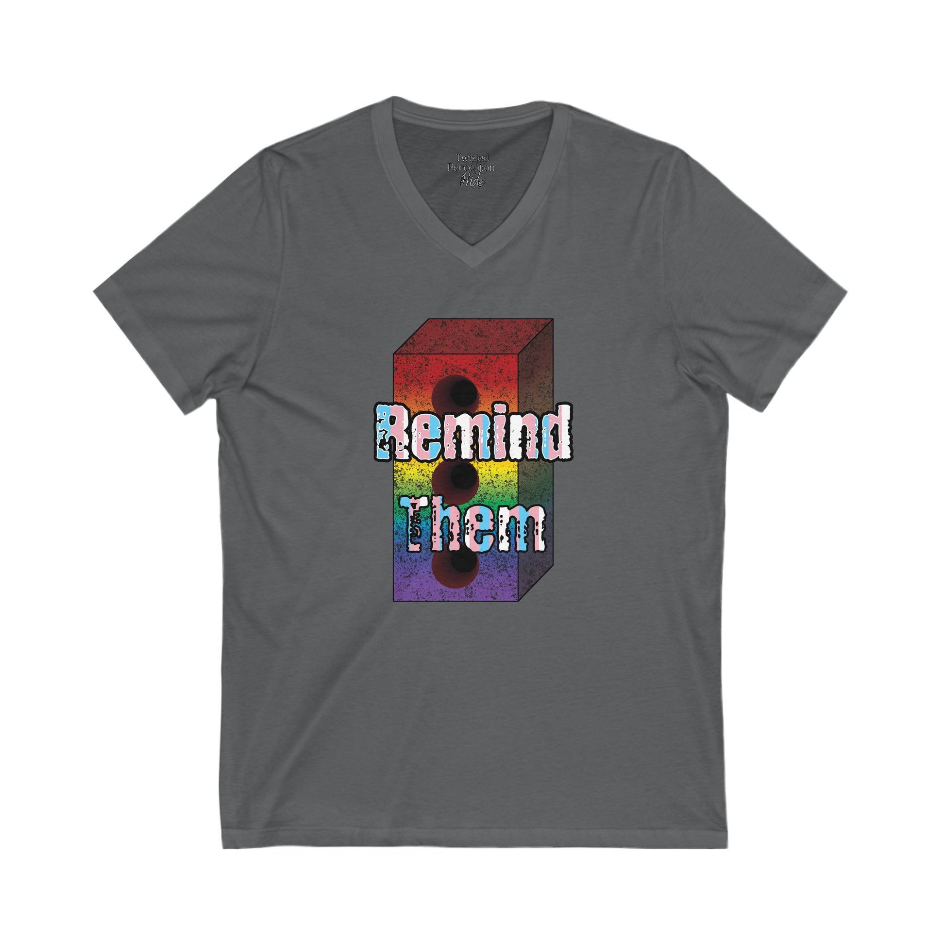 Remind Them Stonewall Inspired V-Neck T-shirt