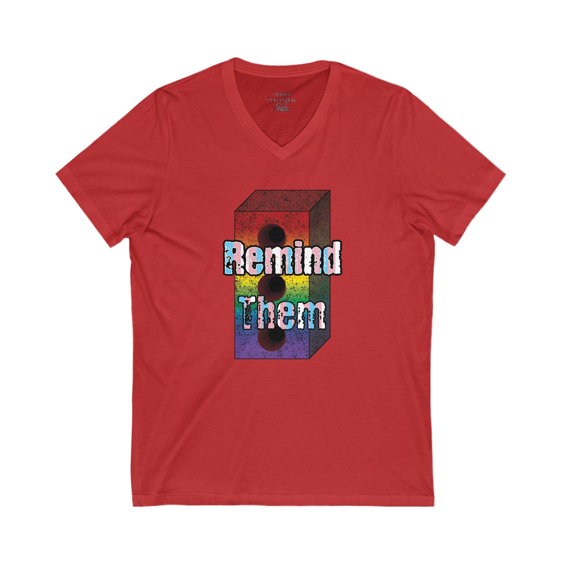 Remind Them Stonewall Inspired V-Neck T-shirt