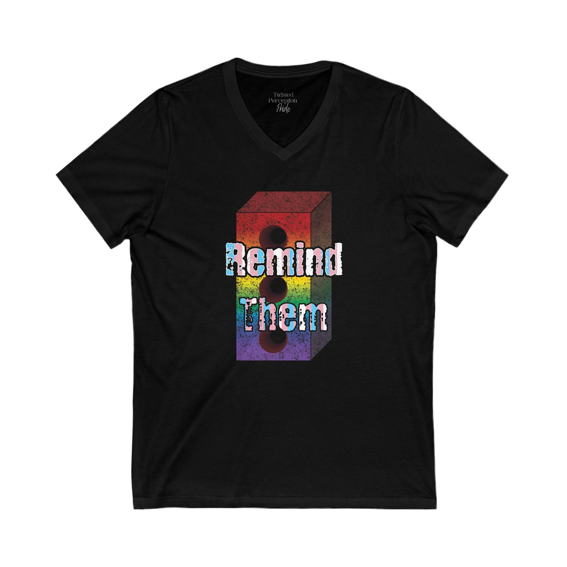 Remind Them Stonewall Inspired V-Neck T-shirt