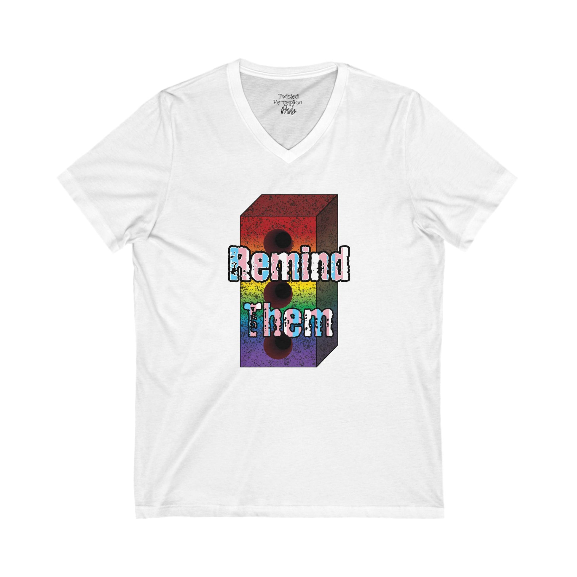 Remind Them Stonewall Inspired V-Neck T-shirt