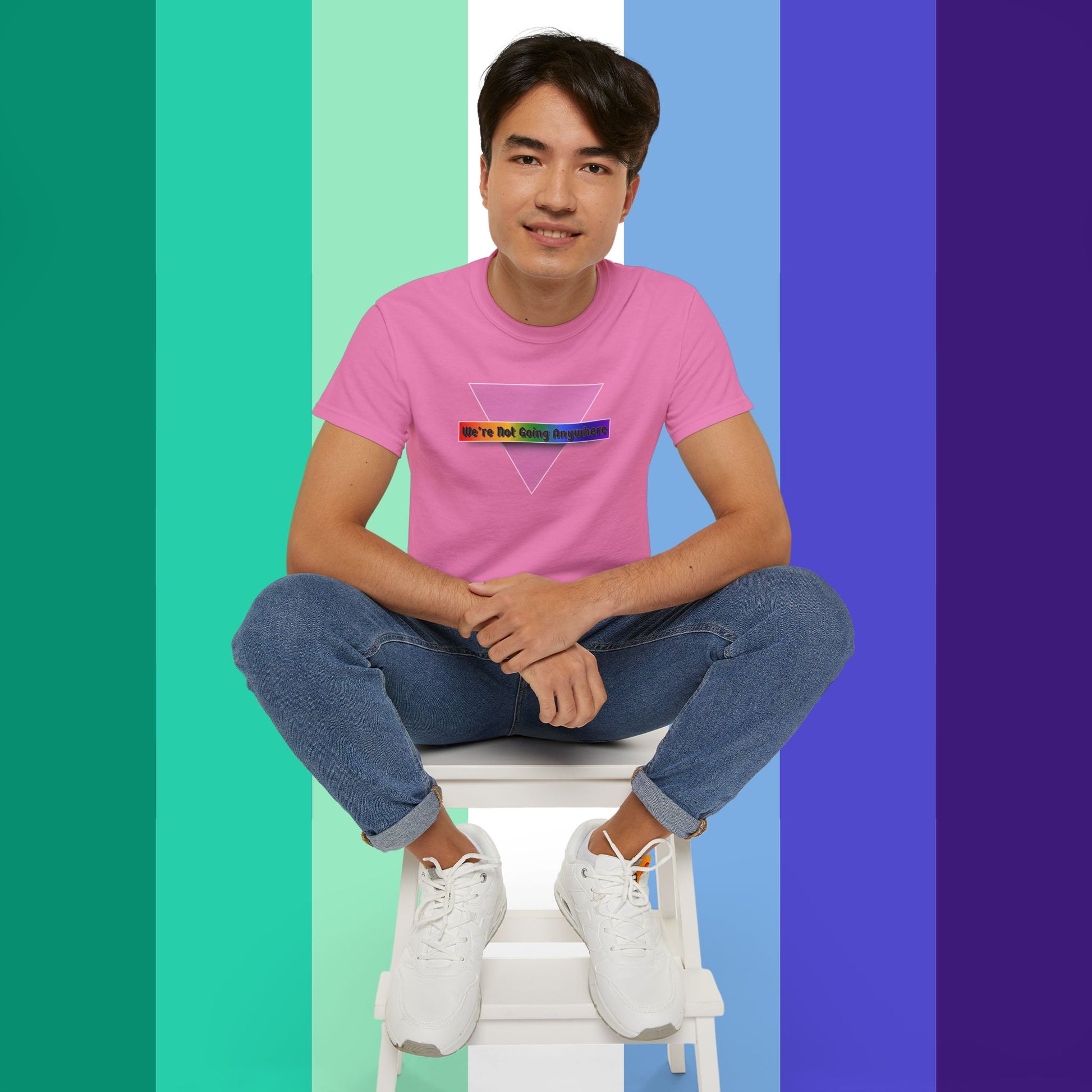 We're Not Going Anywhere Ultra Cotton Tee