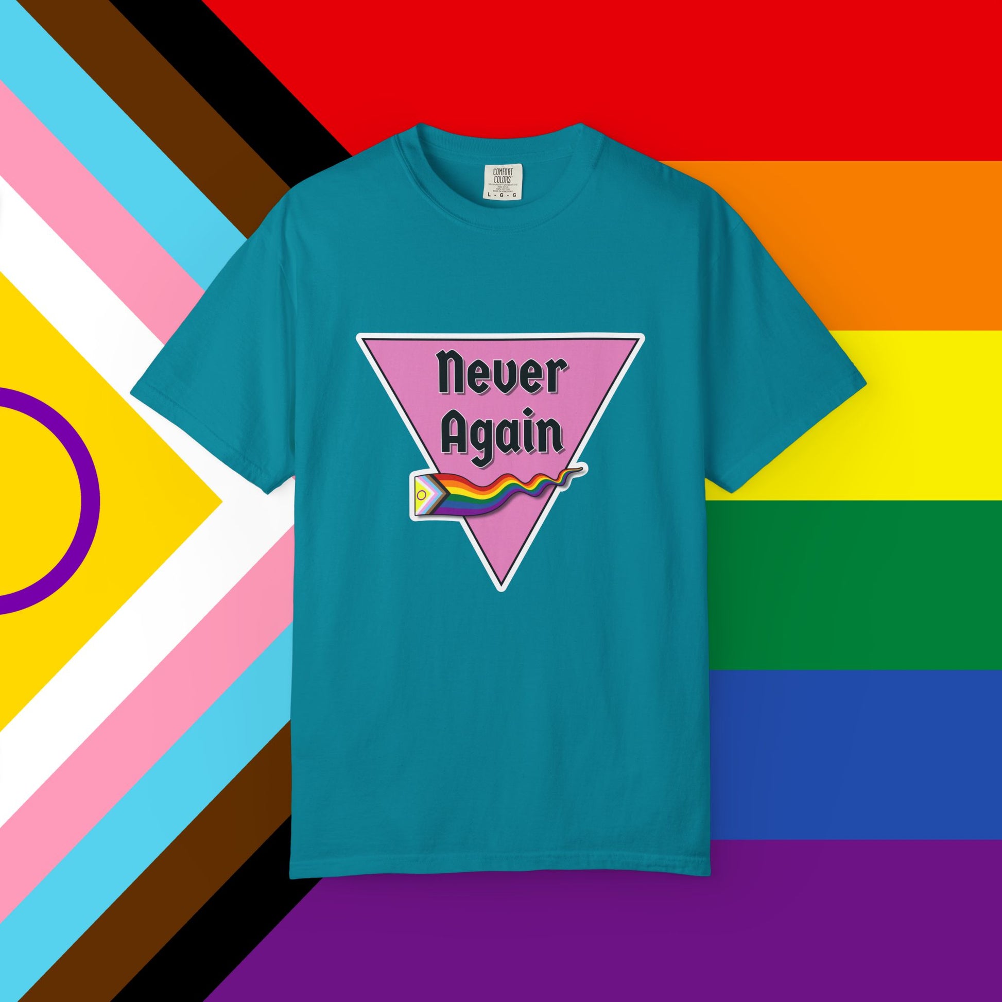 Never Again Garment-Dyed T-shirt