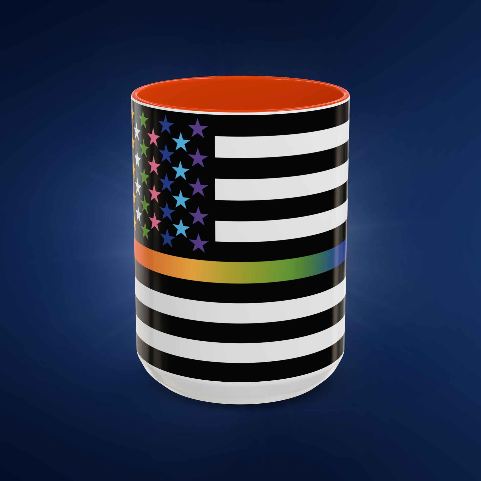 Thin Queer Line Colorful Mug, 11&15oz