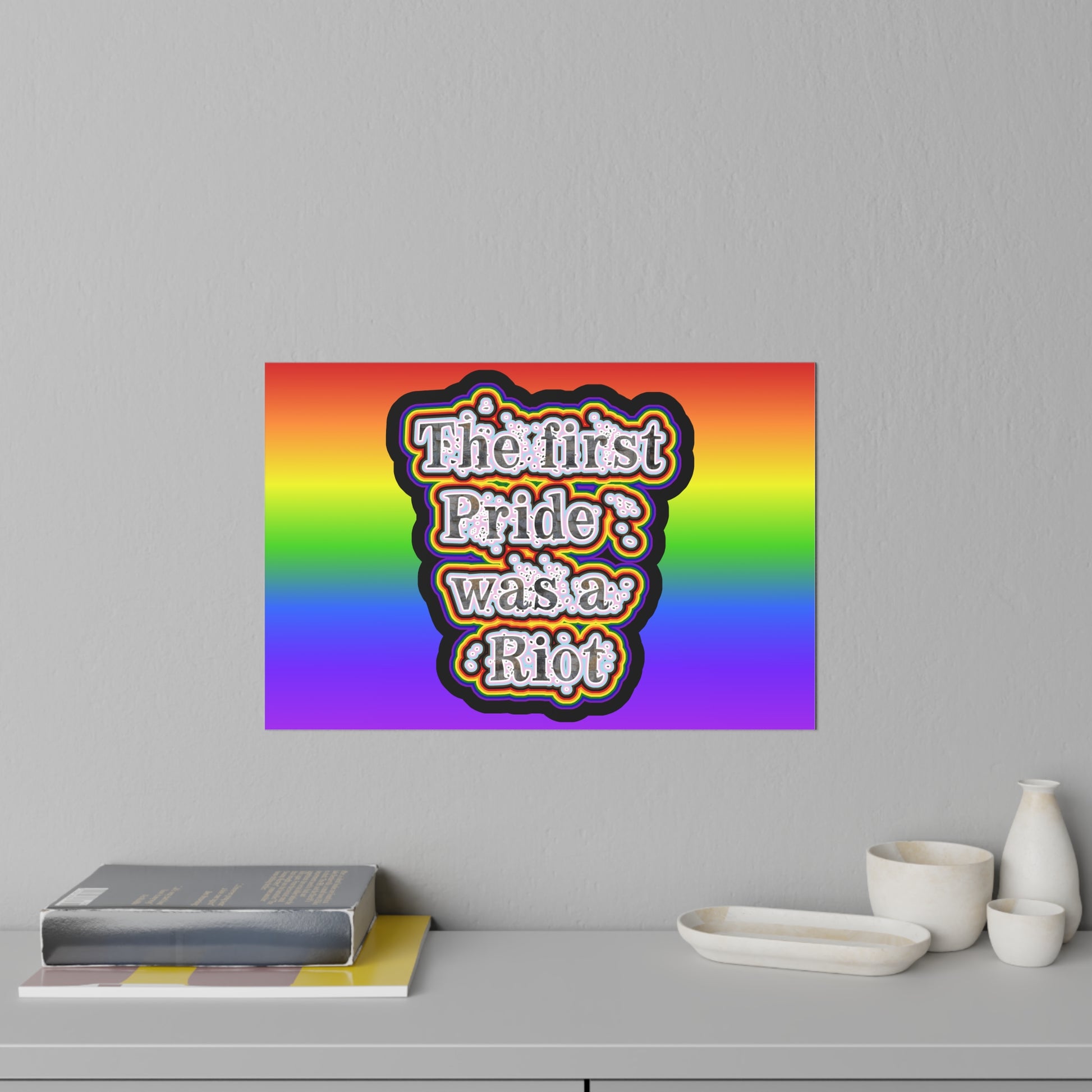 First Pride Wall Decals