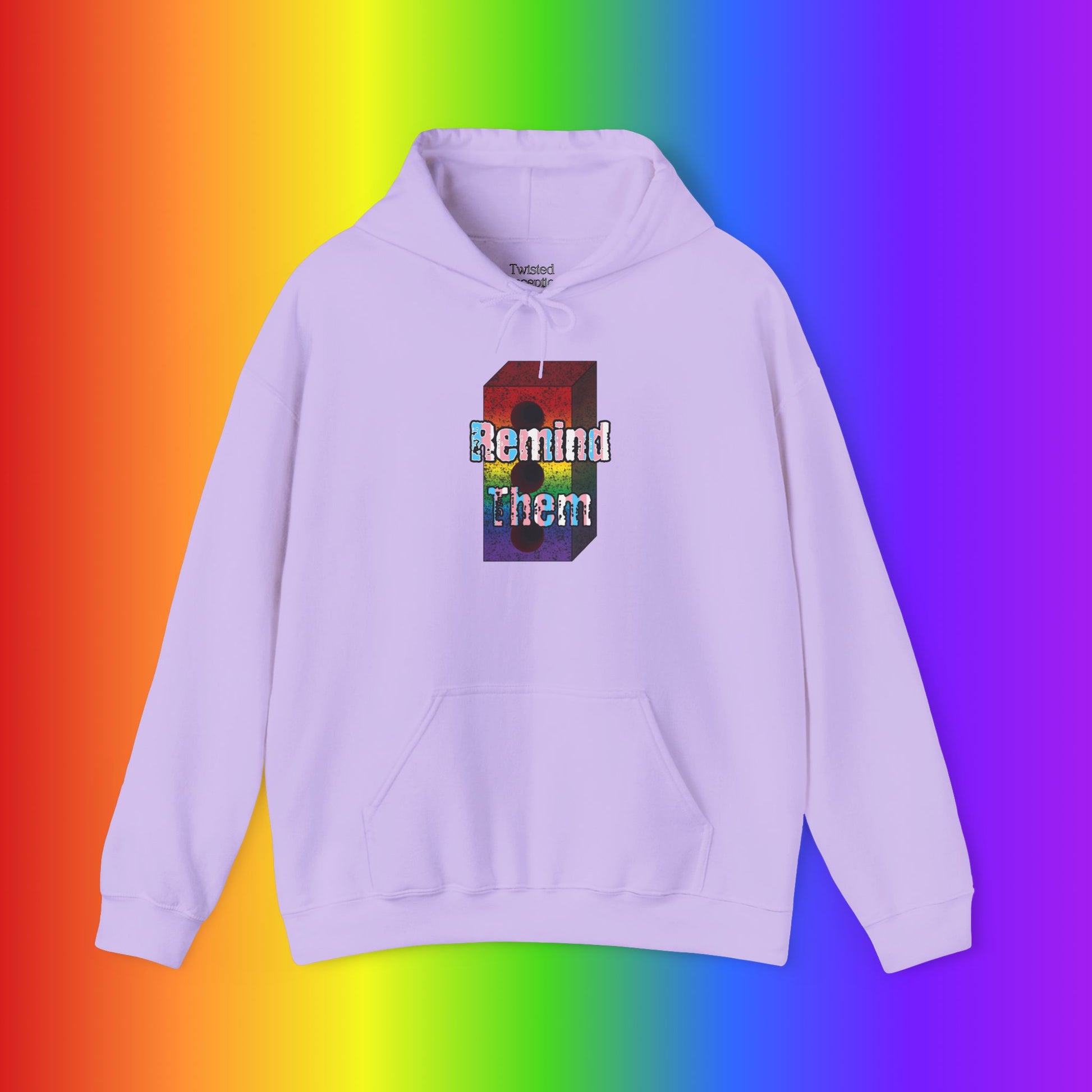 Remind Them Stonewall Brick Heavy Blend Hoodie