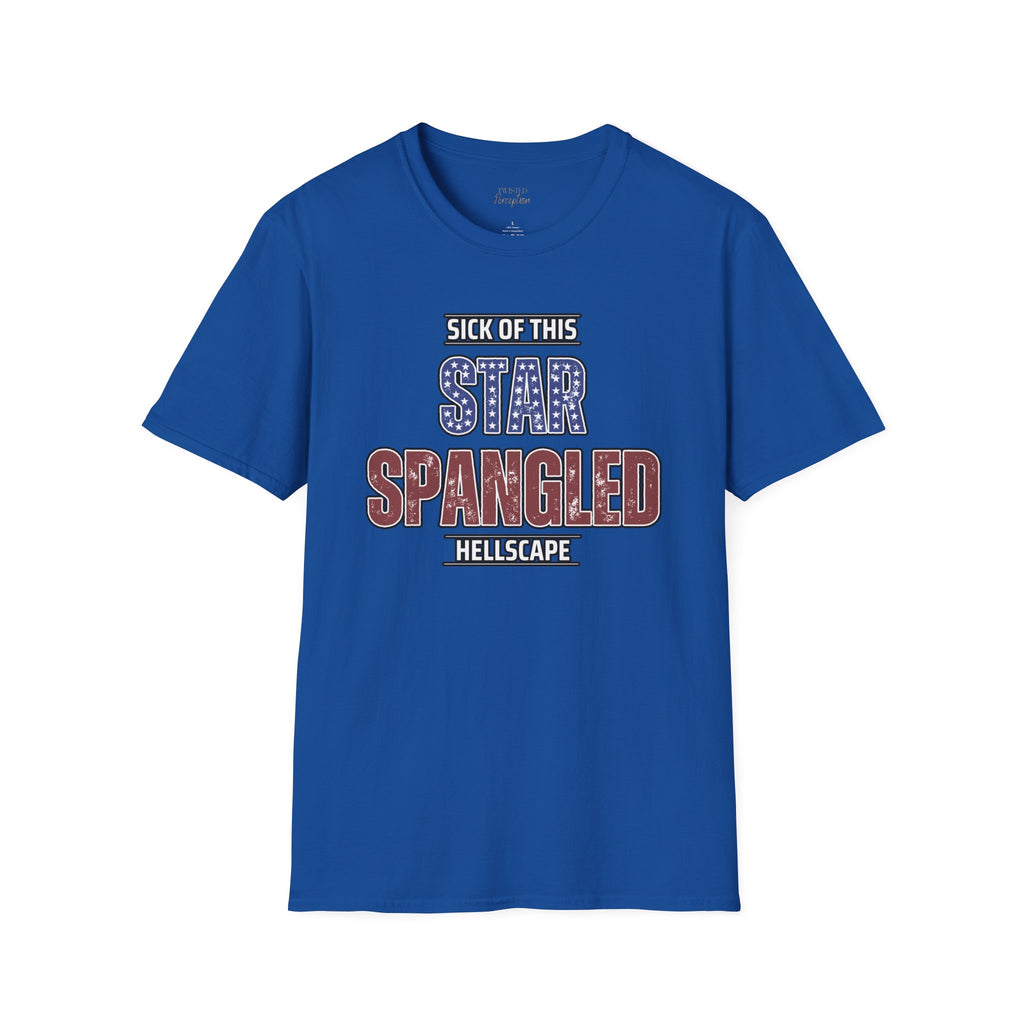 Star Spangled Hellscape Softstyle T-Shirt