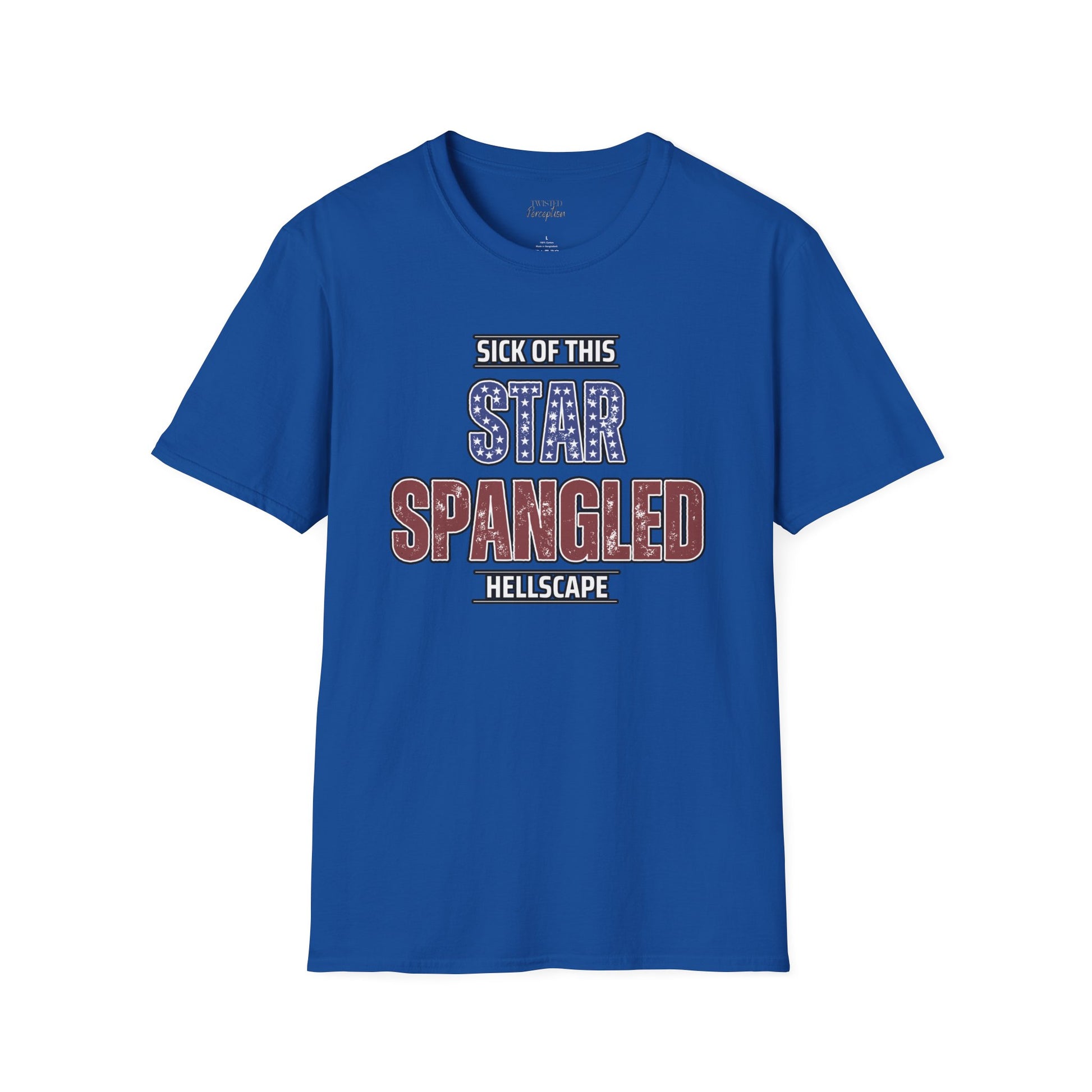 Star Spangled Hellscape Softstyle T-Shirt