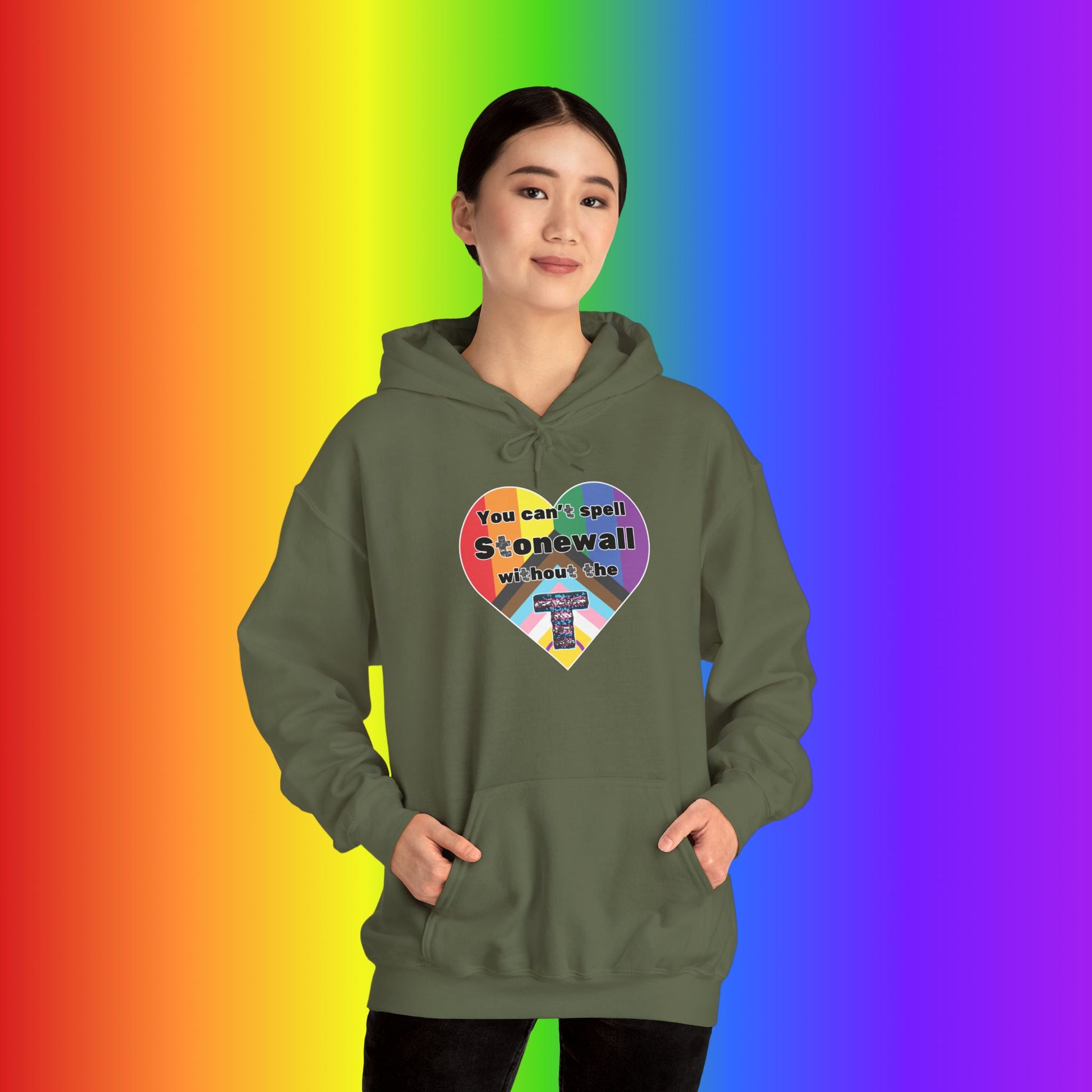 Stonewall Tribute Heavy Blend Hoodie