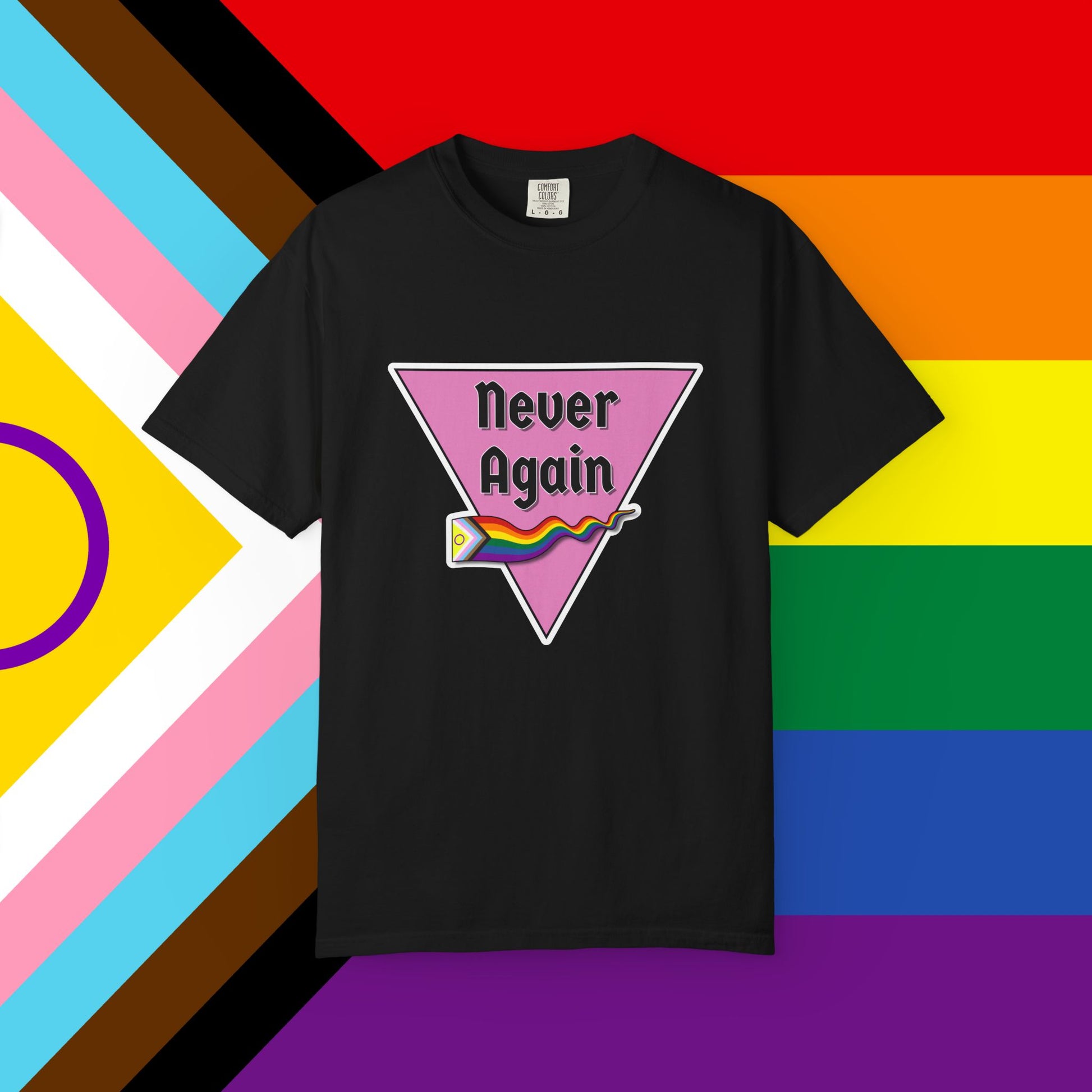 Never Again Garment-Dyed T-shirt