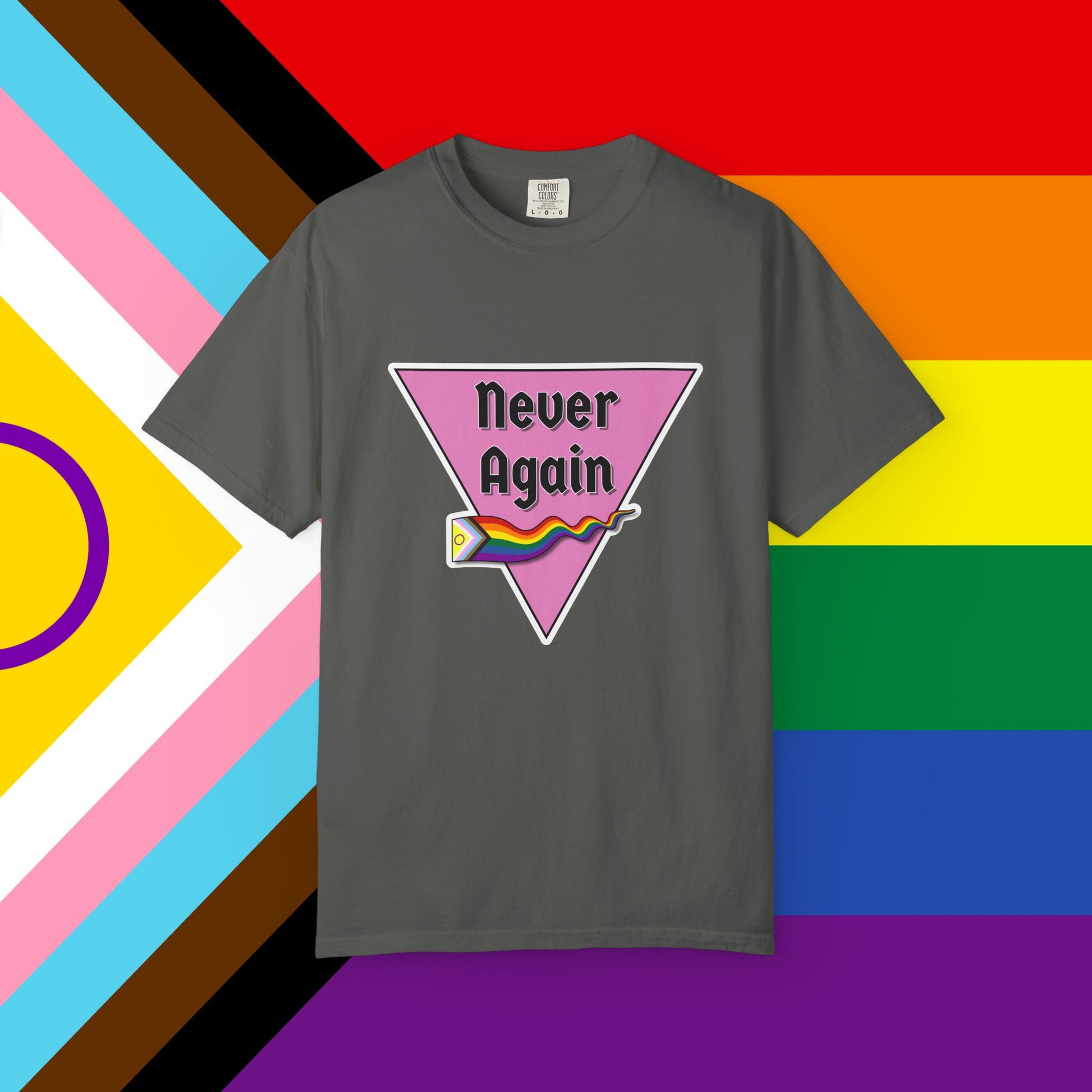 Never Again Garment-Dyed T-shirt