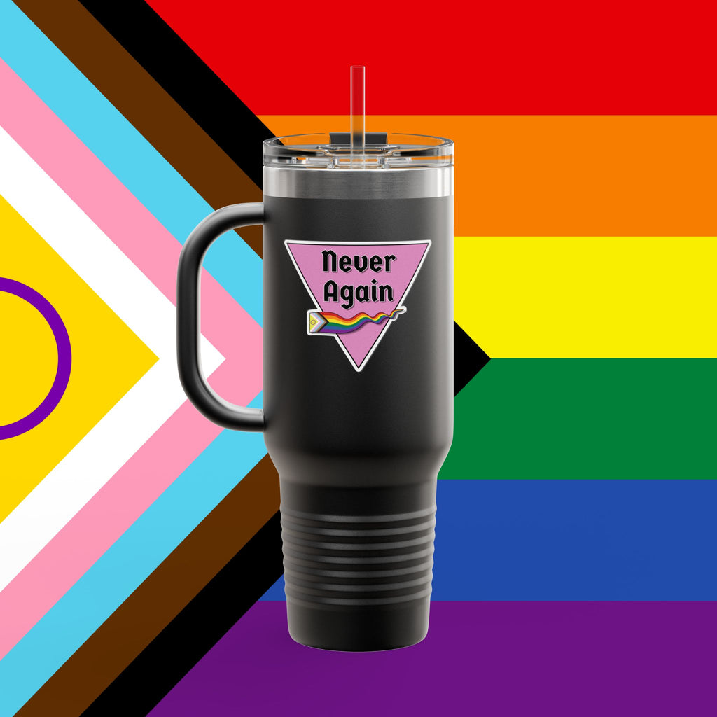 Never Again Insulated Travel Mug, 40oz