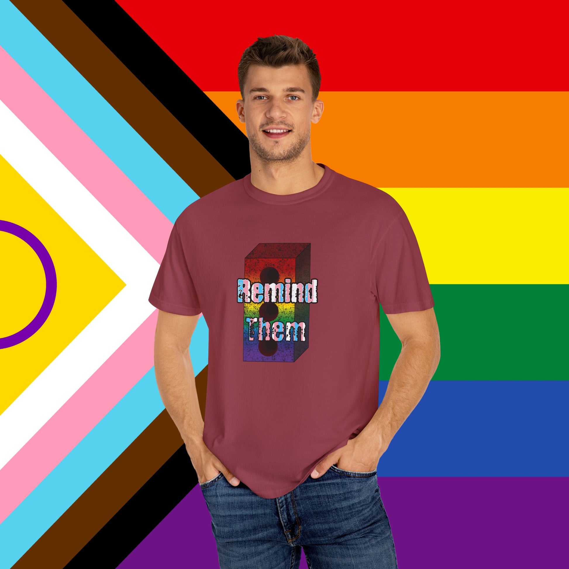 Remind Them Garment-Dyed T-shirt