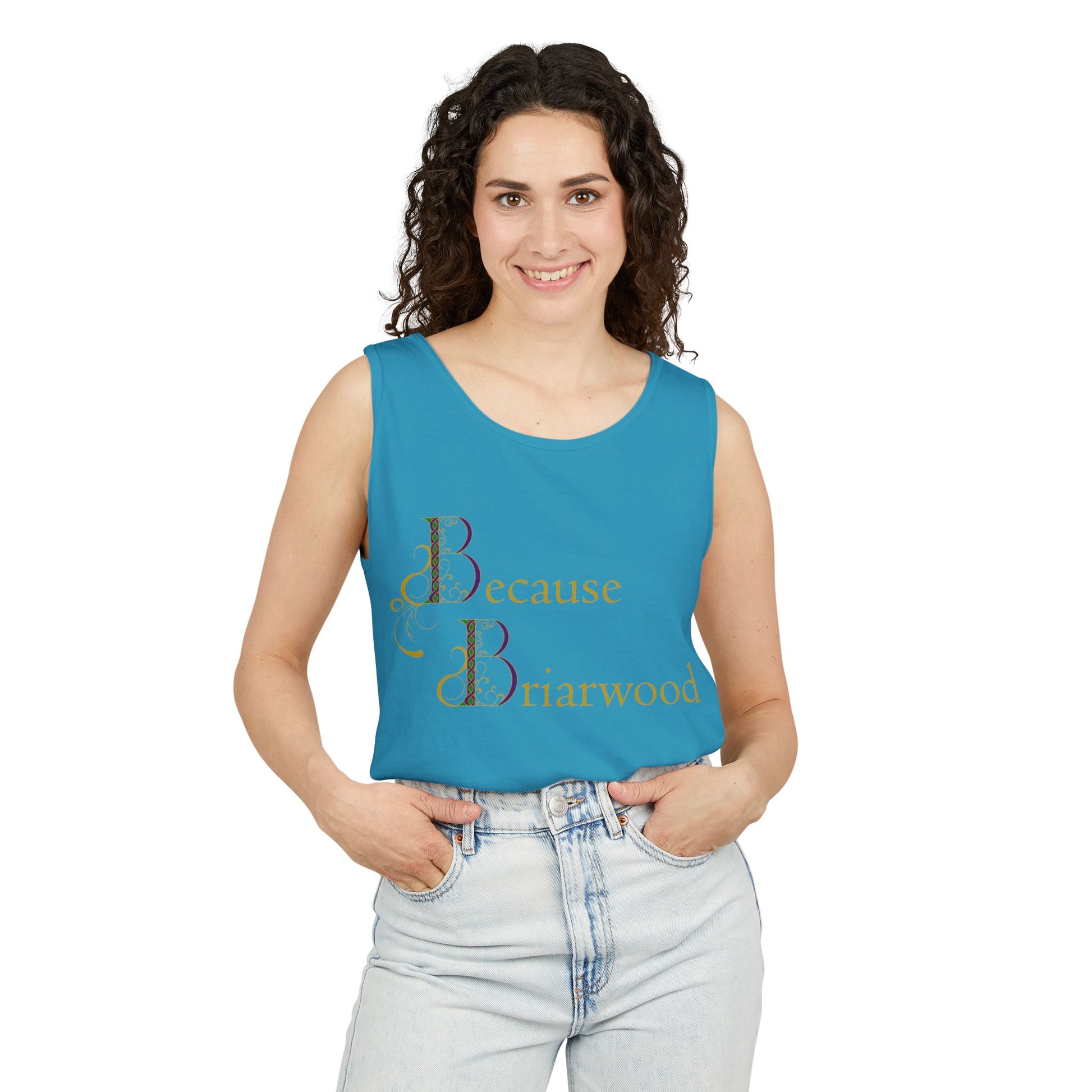 Because Briarwood Garment-Dyed Tank Top